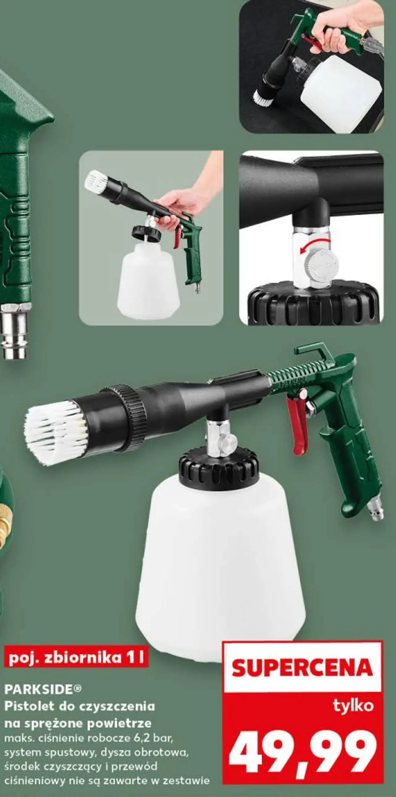 PARKSIDE® Pistolet do czyszczenia na sprężone powietrze