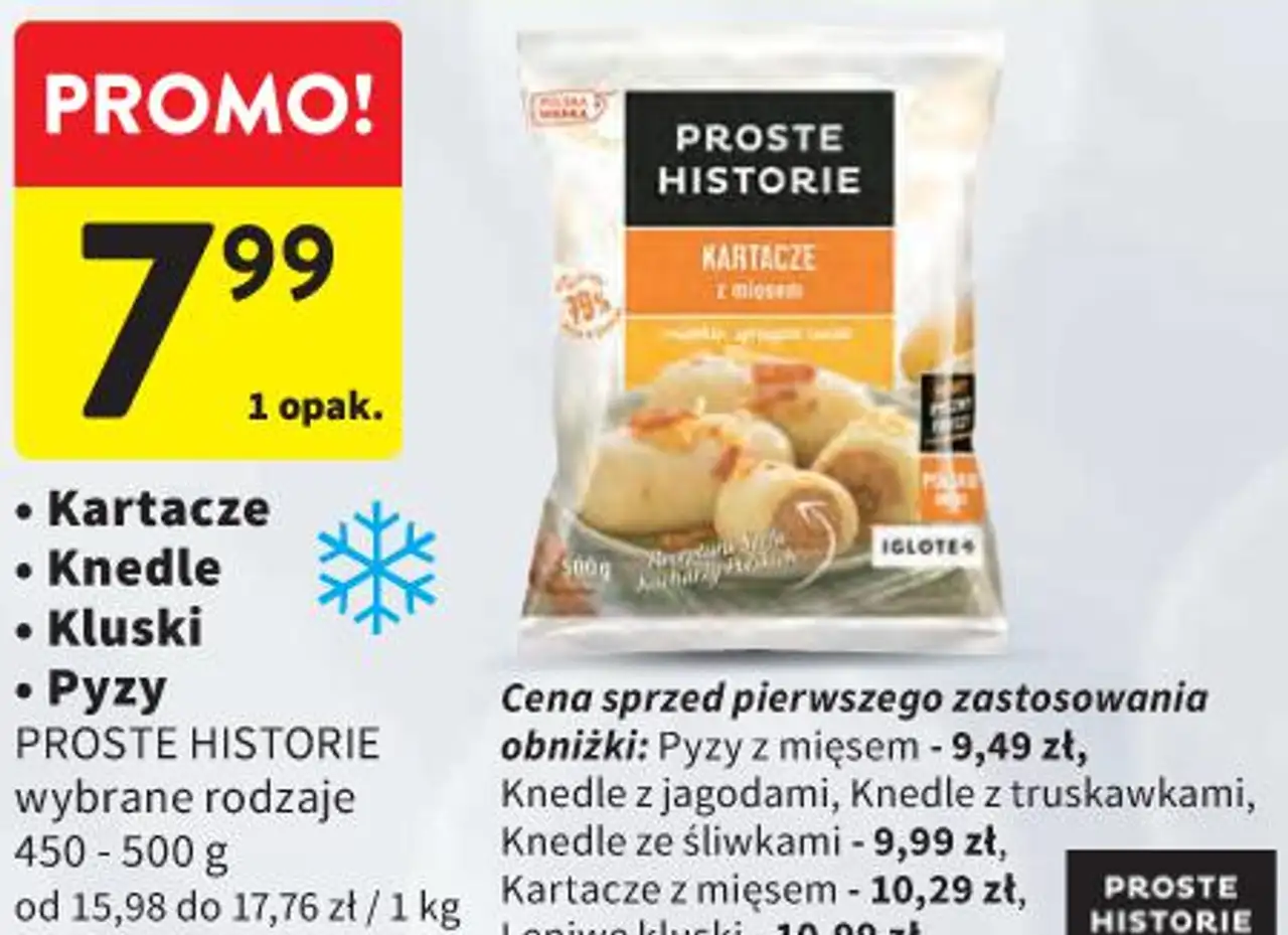 Kartacze, Knedle, Kluski, Pyzy Proste Historie
