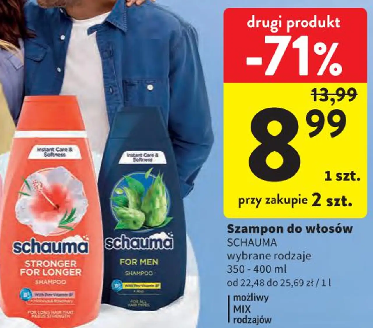 Szampon do włosów SCHAUMA