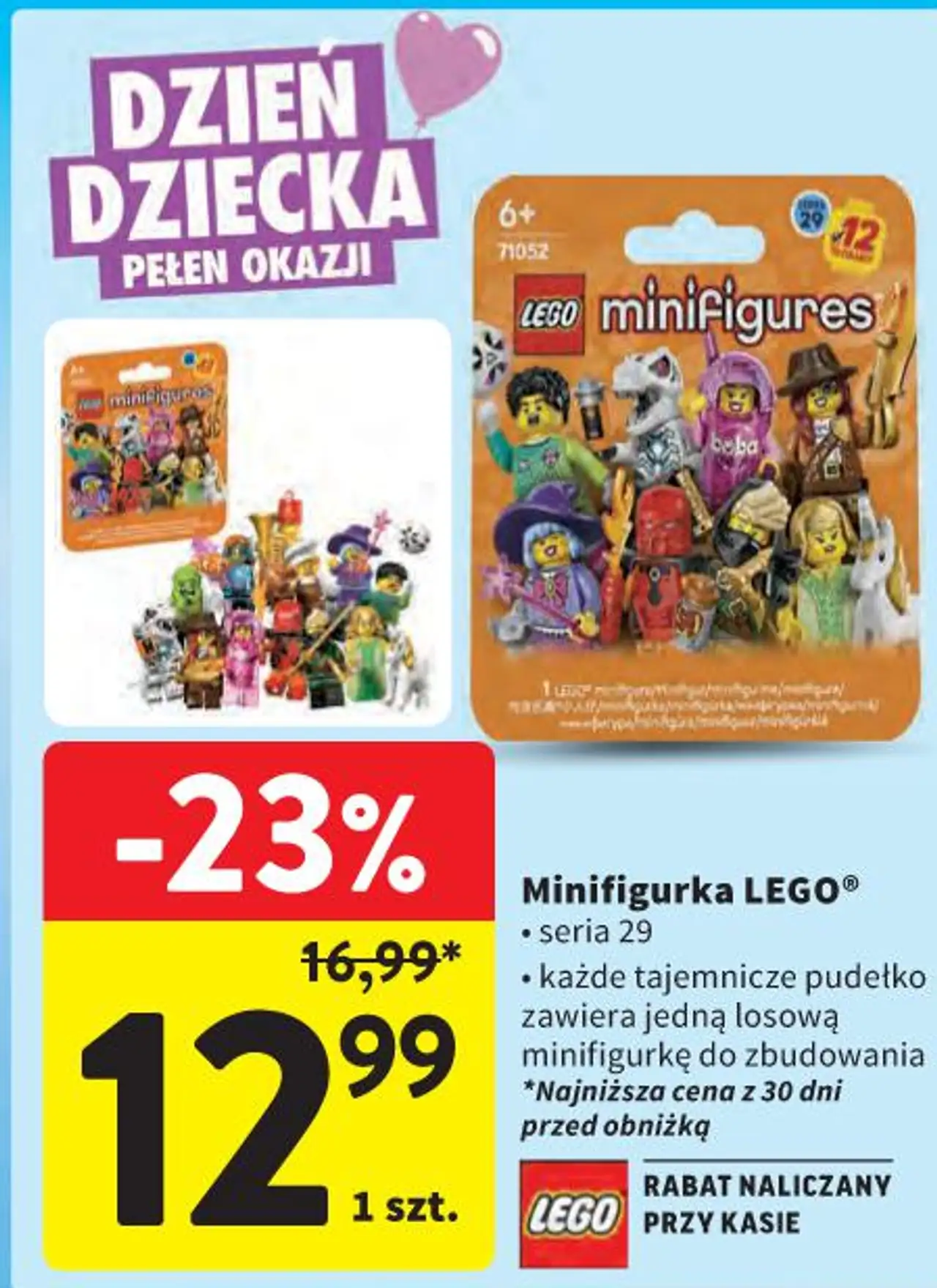 Minifigurka LEGO® seria 29