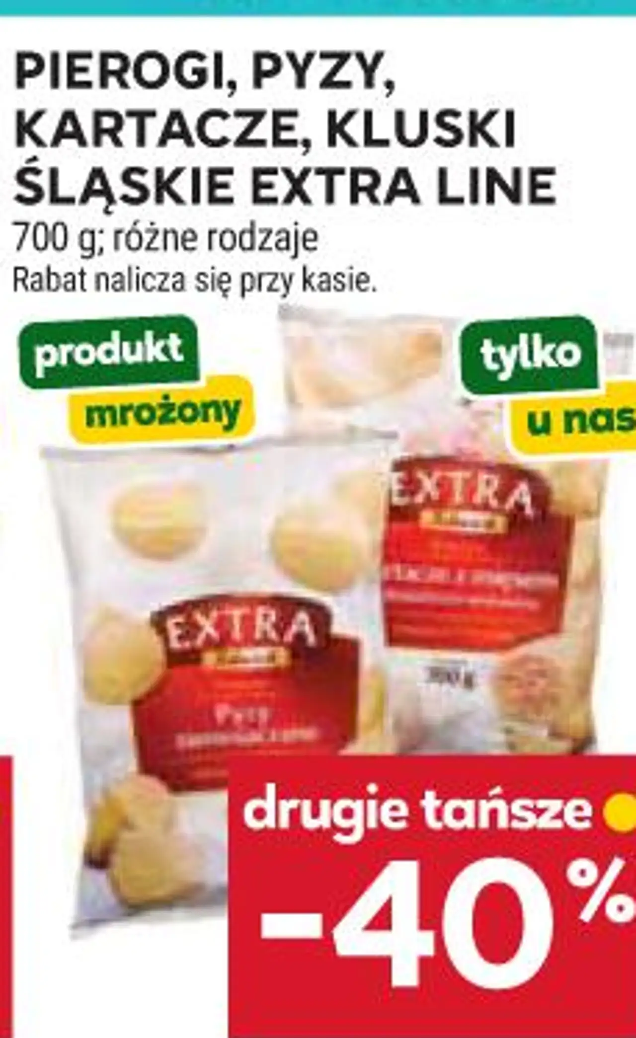 Pierogi, pyzy, kartacze, kluski śląskie Extra Line