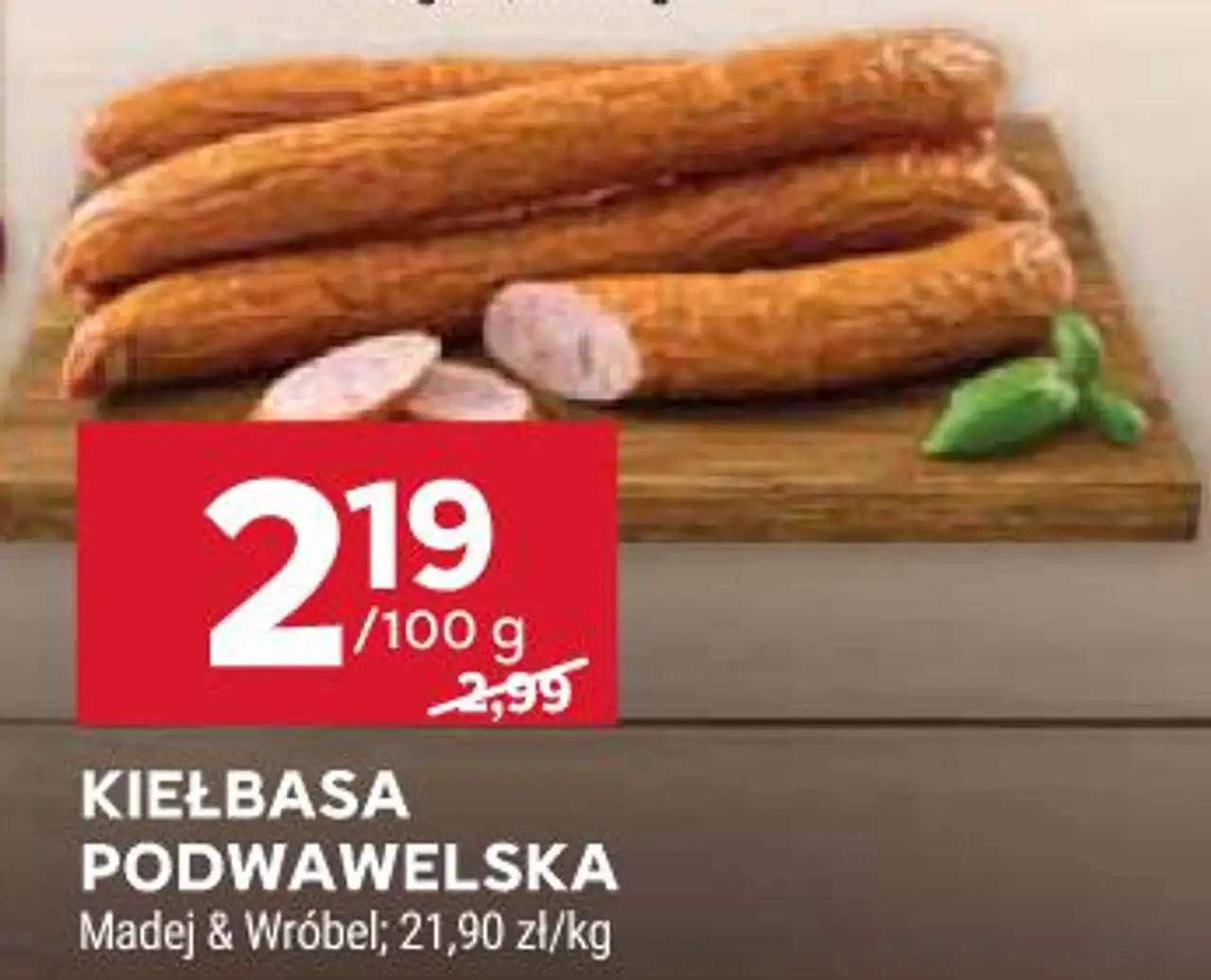 Kiełbasa Podwawelska Madej & Wróbel