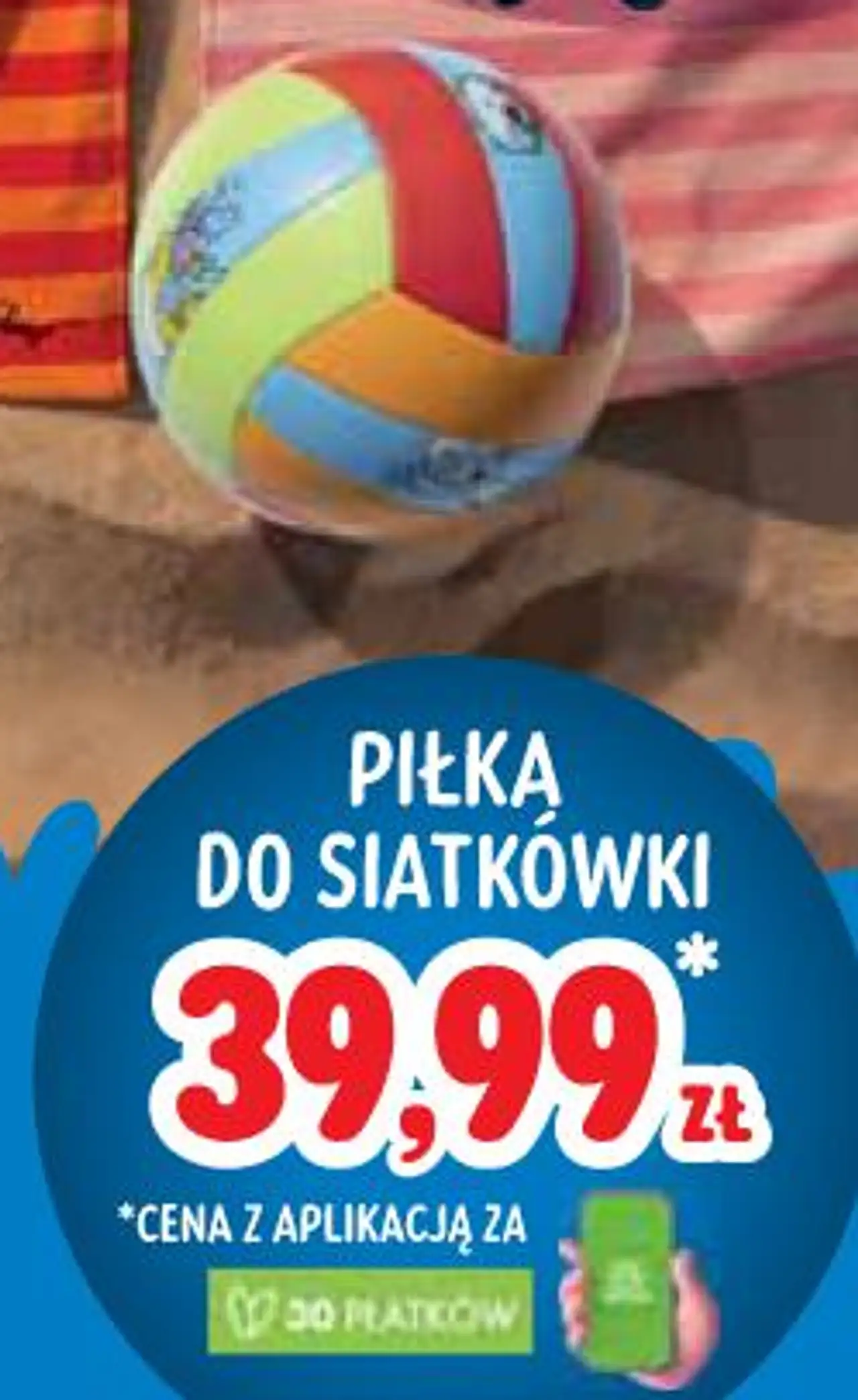 Smerfy Piłka do siatkówki