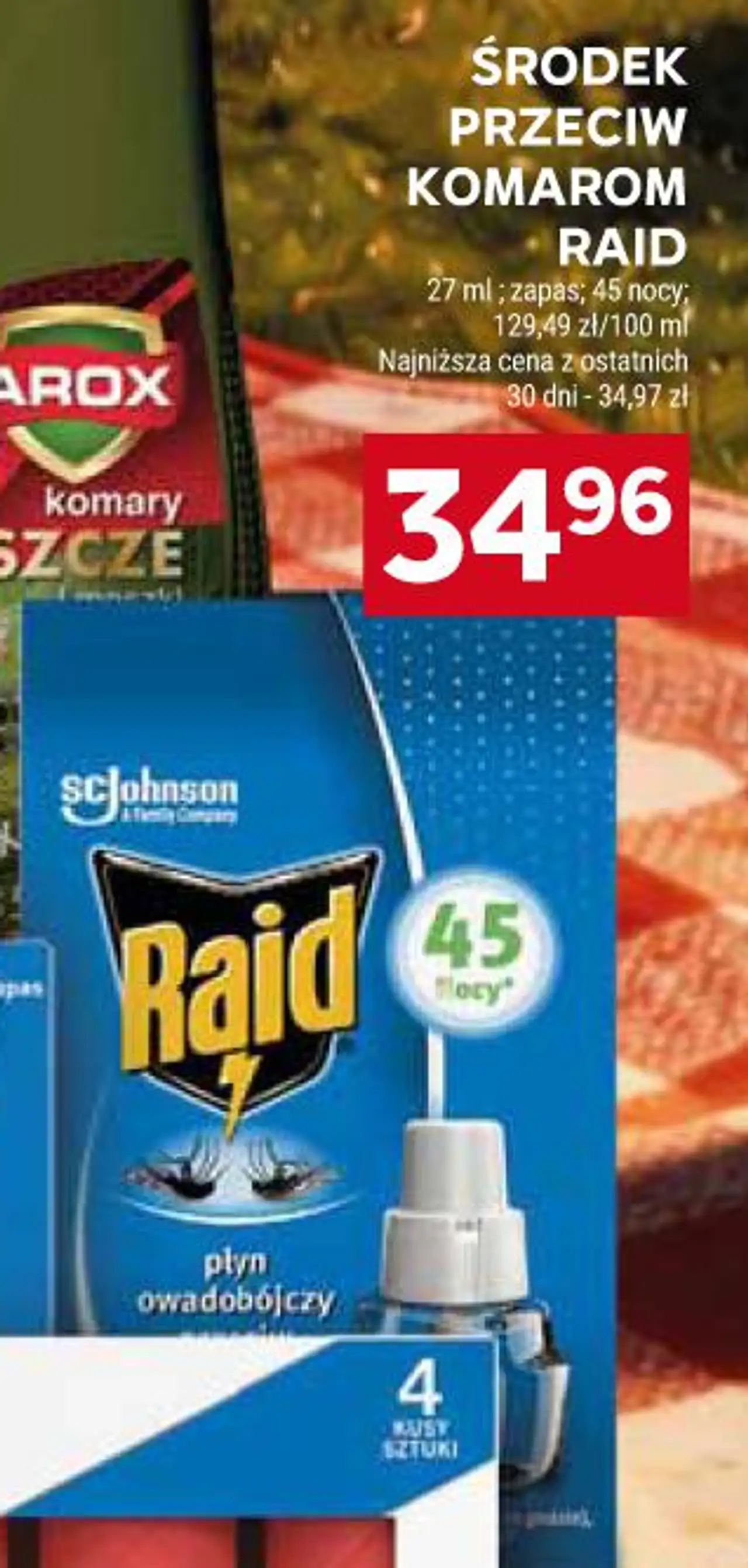 ŚRODEK PRZECIW KOMAROM RAID