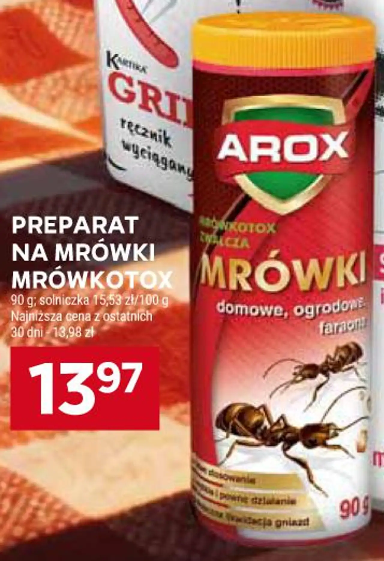 Preparat na mrówki Mrówkotox Arox