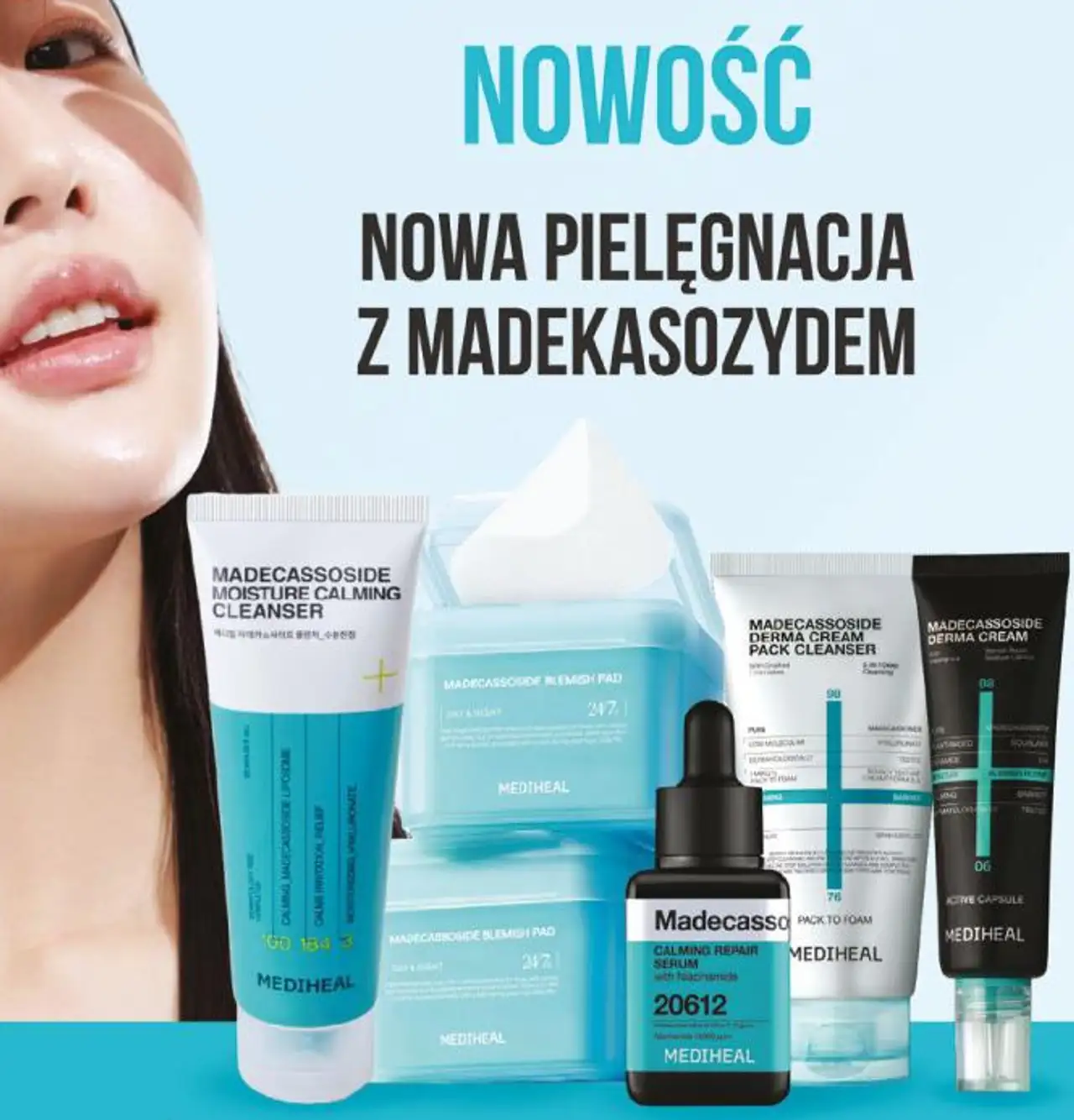 Mediheal Madecassoside, kosmetyki do pielęgnacji twarzy