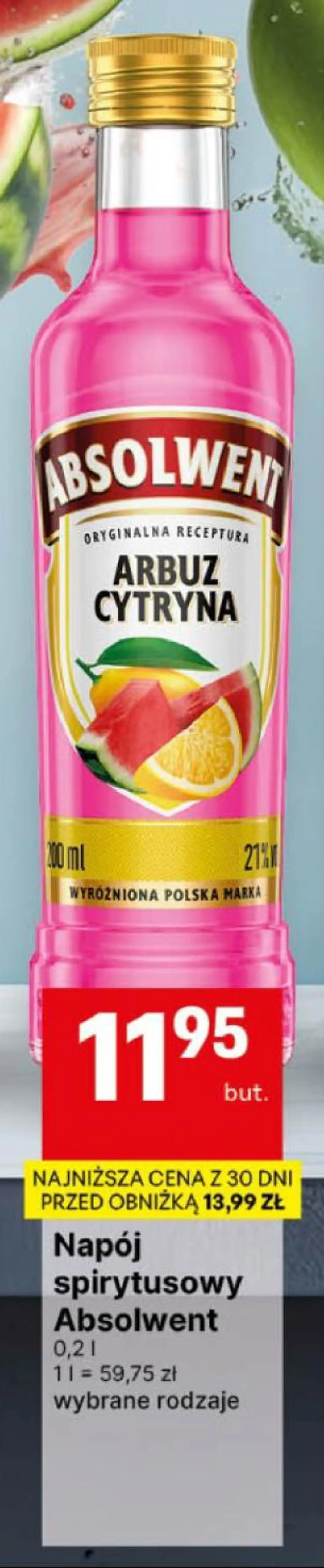 Napój spirytusowy Absolwent