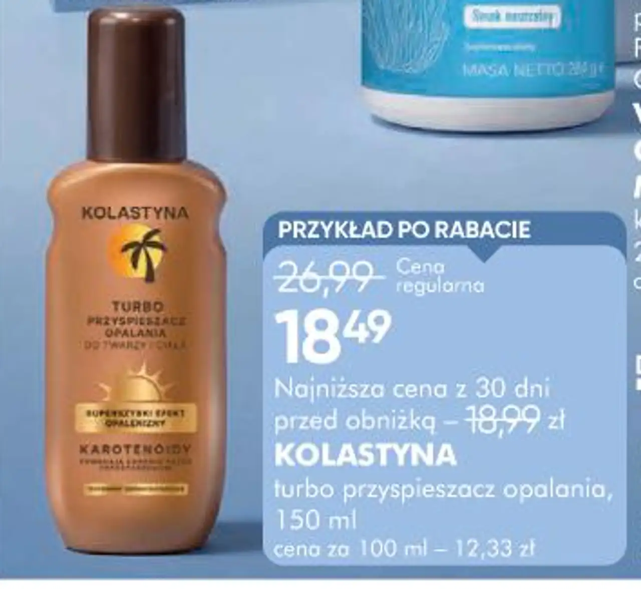 Kolastyna turbo przyspieszacz opalania