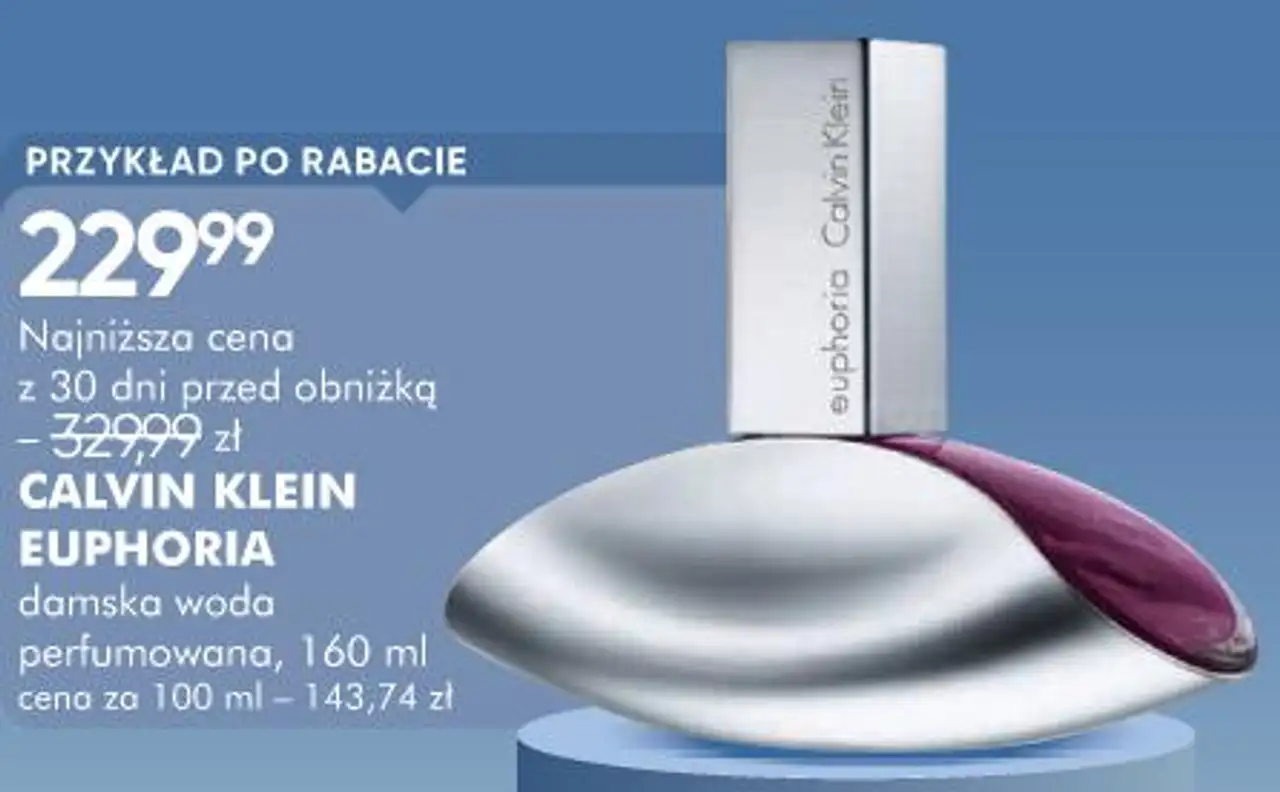 CALVIN KLEIN EUPHORIA damska woda perfumowana