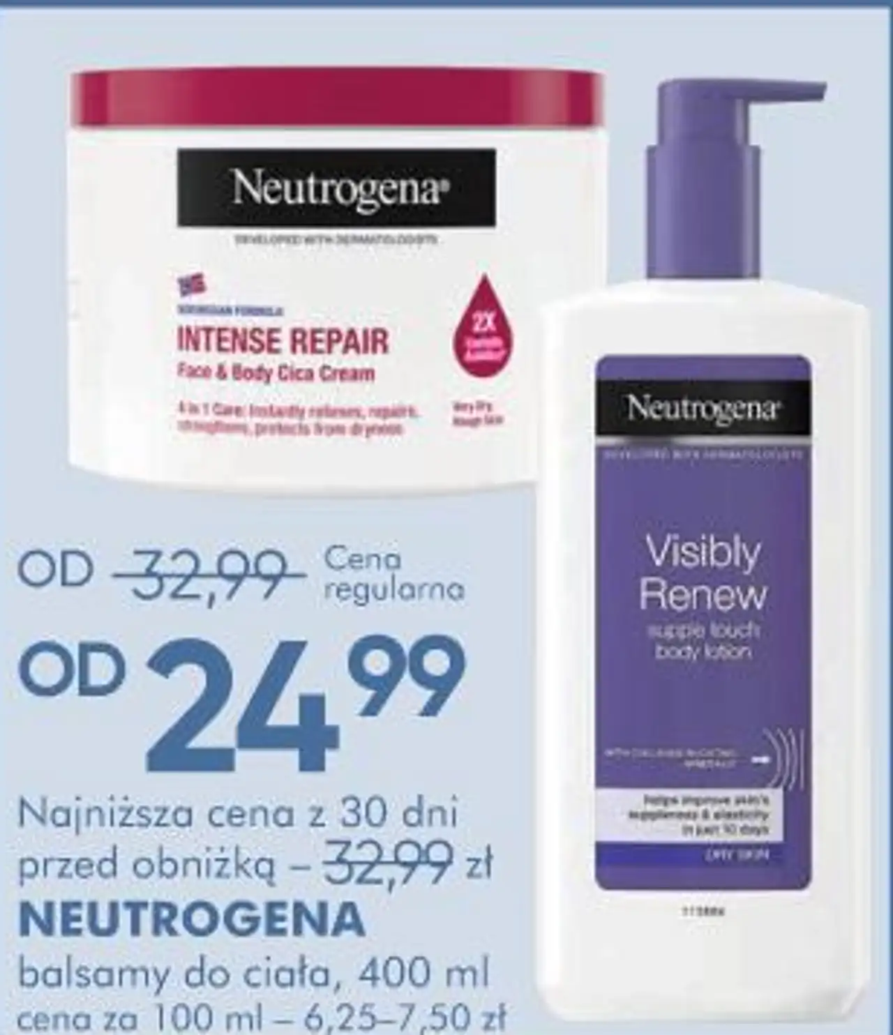 NEUTROGENA balsamy do ciała