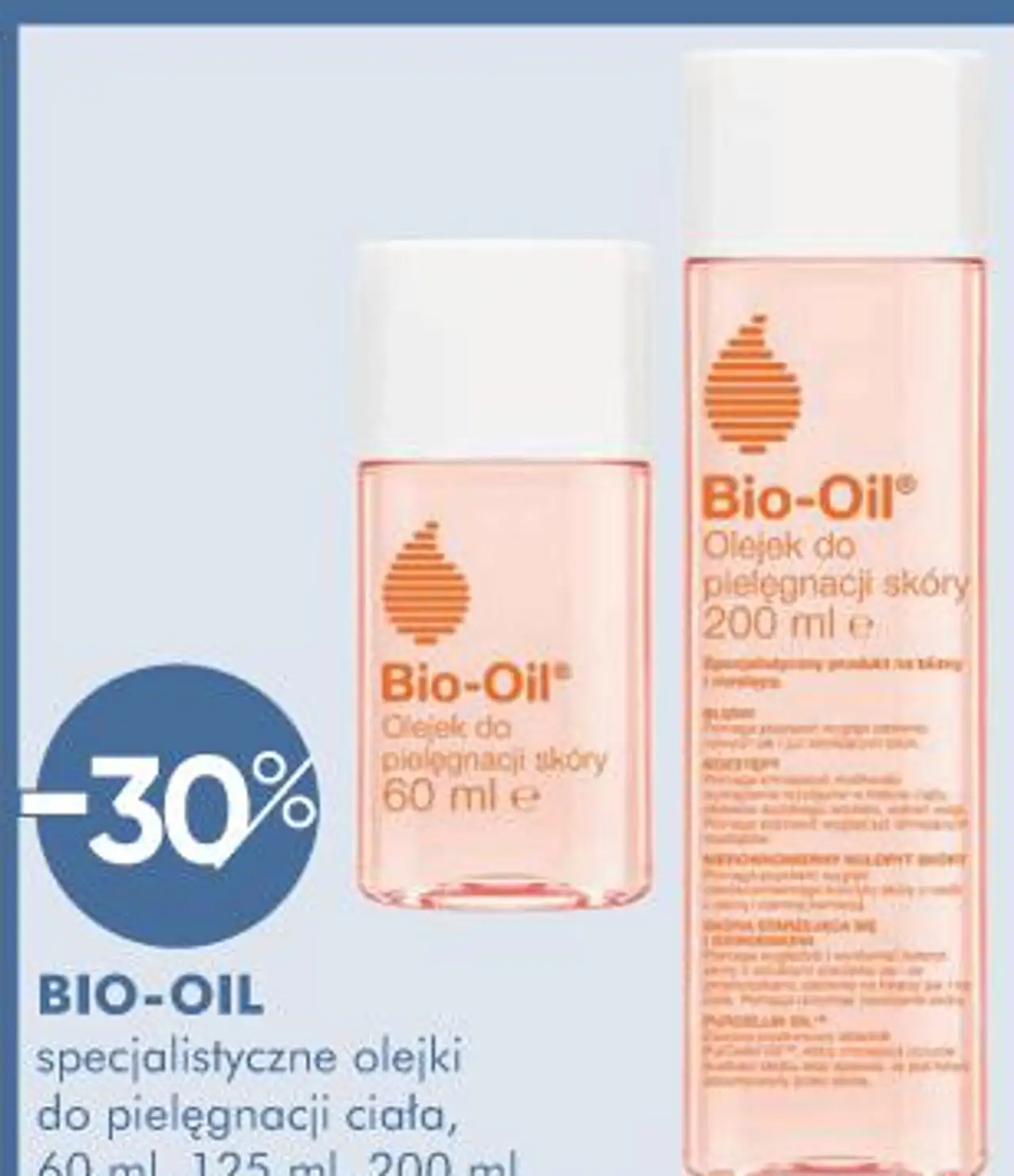 BIO-OIL specjalistyczne olejki do pielęgnacji ciała