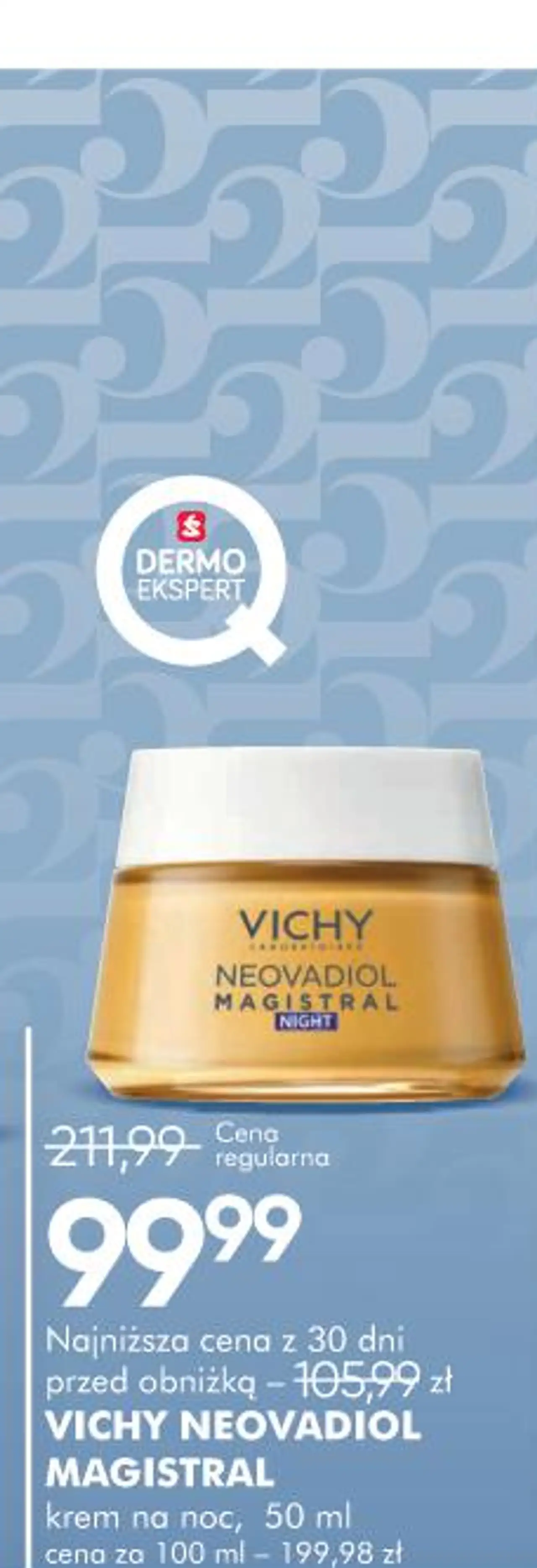VICHY NEOVADIOL MAGISTRAL krem na noc