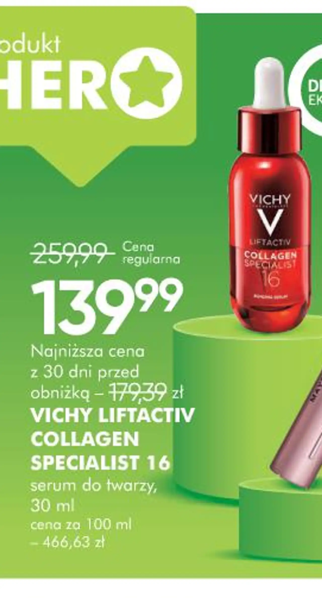VICHY LIFTACTIV COLLAGEN SPECIALIST 16 serum do twarzy, 30 ml