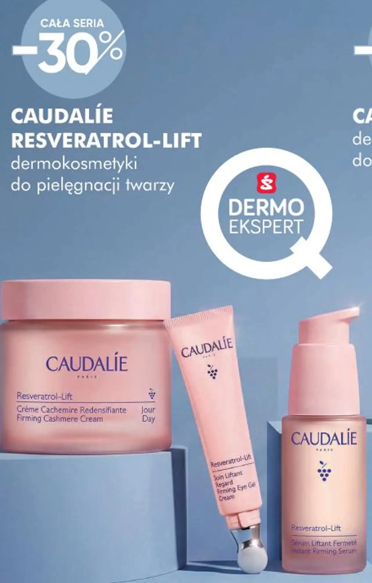 Caudalíe Resveratrol-Lift dermokosmetyki do pielęgnacji twarzy