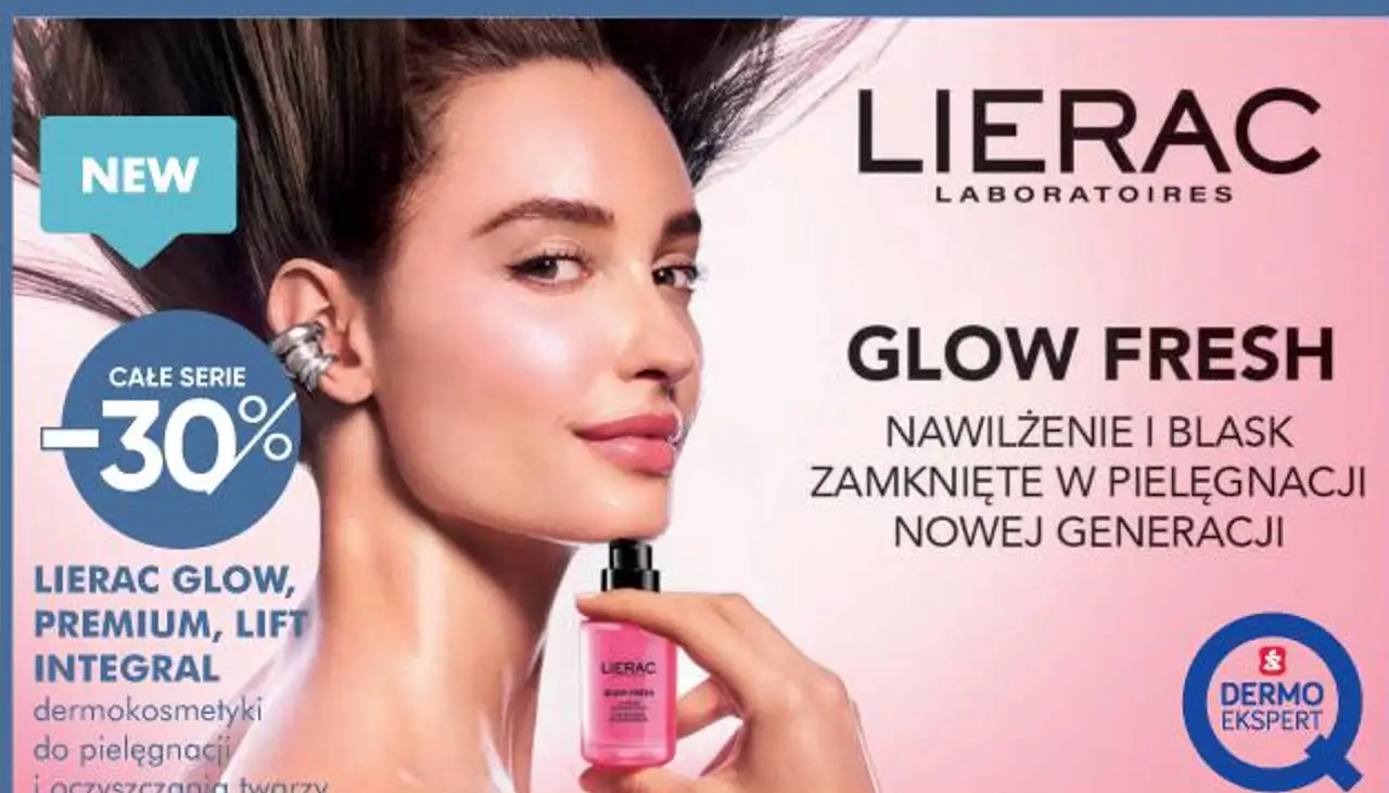 LIERAC GLOW, PREMIUM, LIFT INTEGRAL dermokosmetyki do pielęgnacji i oczyszczania twarzy