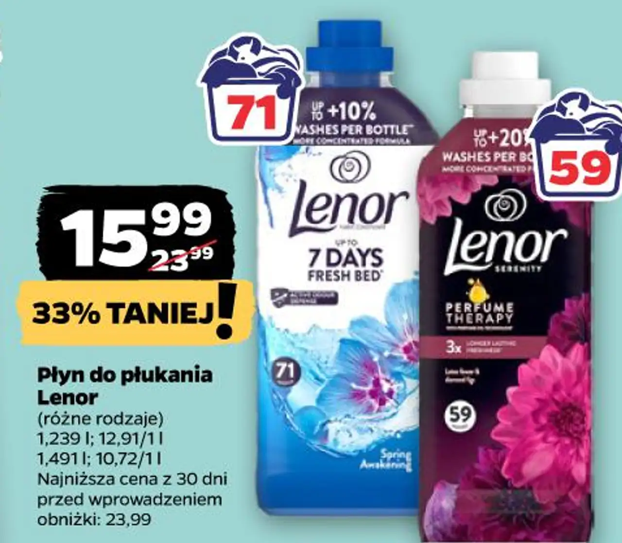 Płyn do płukania Lenor