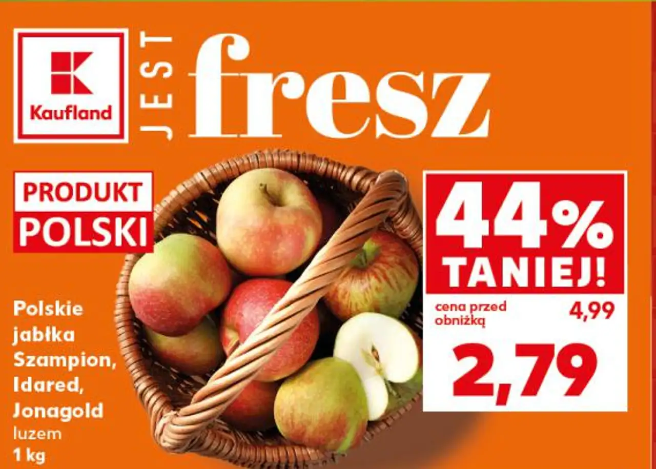 Polskie jabłka Szampion, Idared, Jonagold
