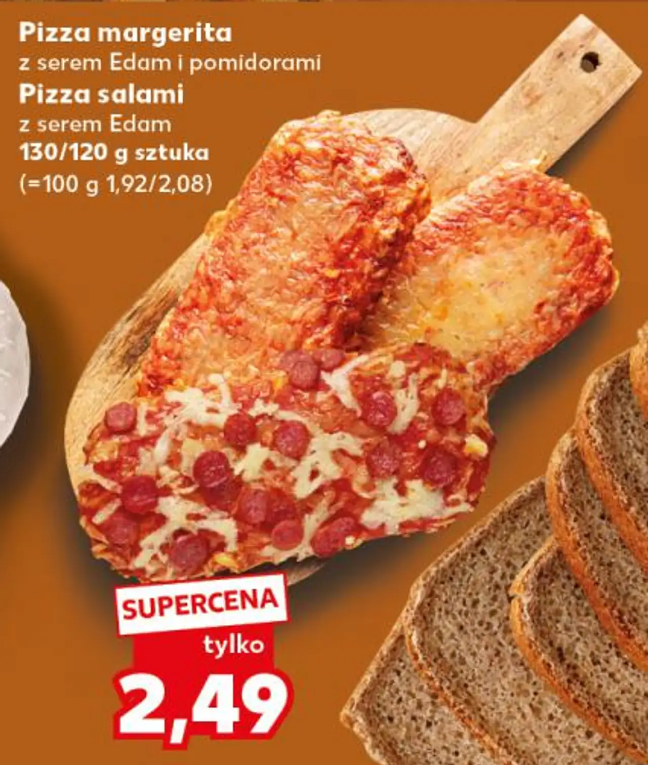 Pizza margerita / Pizza salami