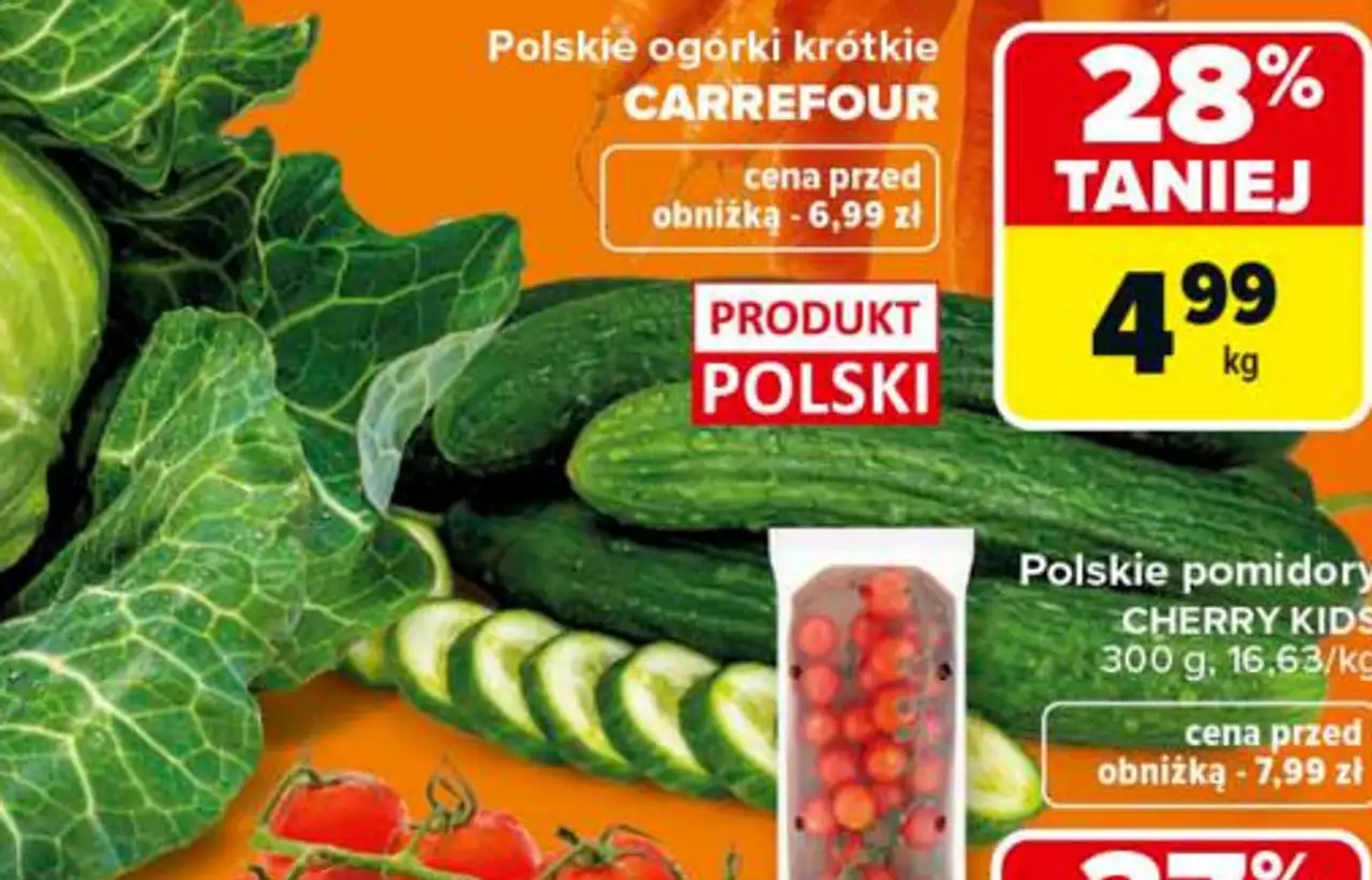 Polskie ogórki krótkie CARREFOUR