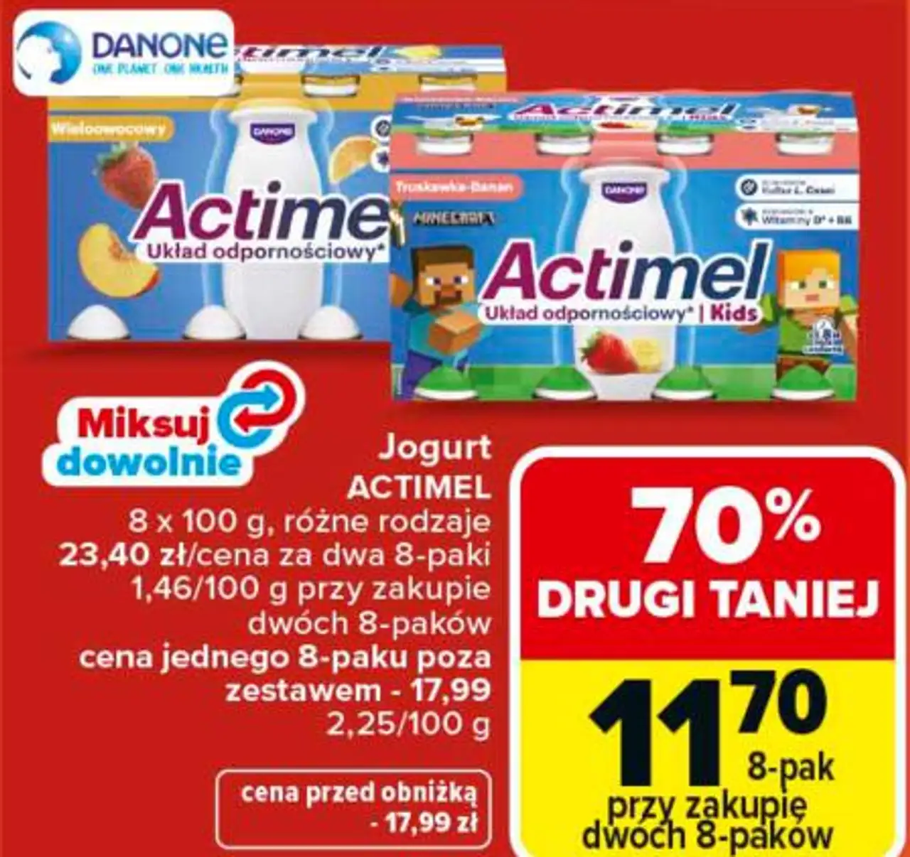 Jogurt Actimel
