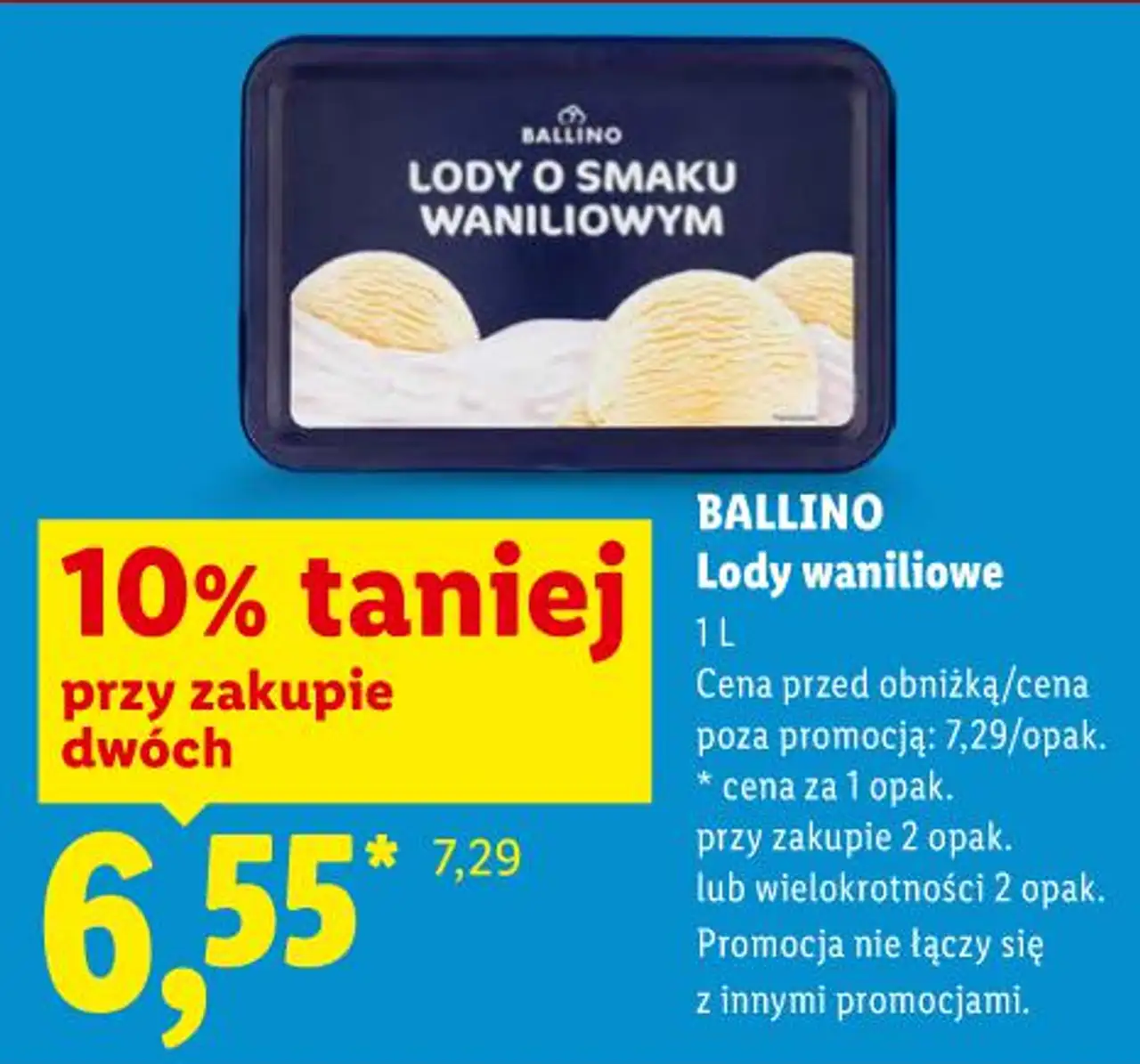 Ballino Lody waniliowe