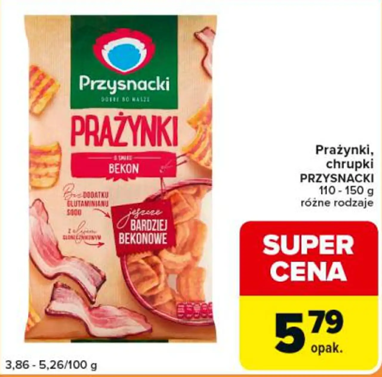 Prażynki, chrupki Przysnacki