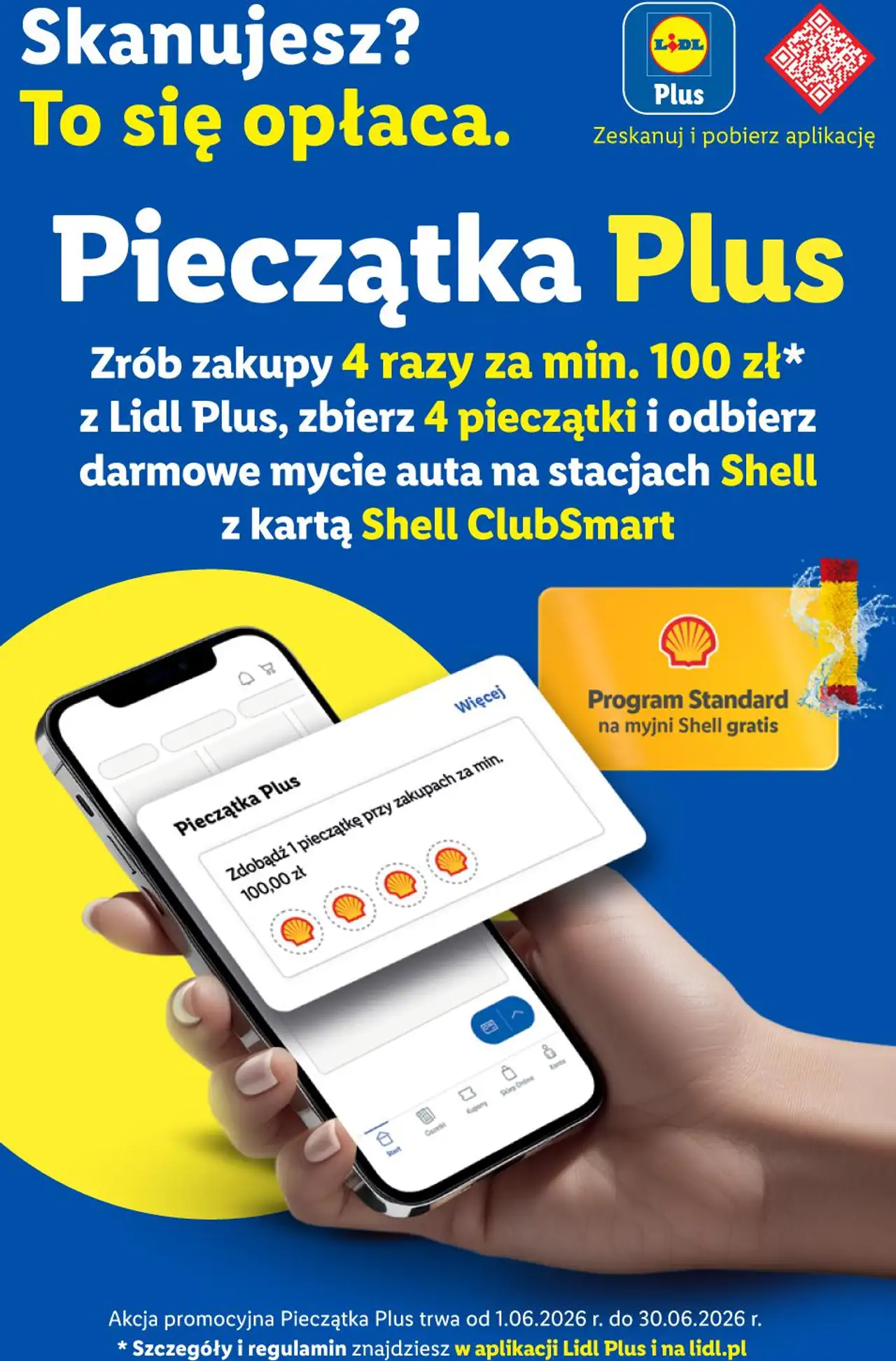 Pieczątka Plus: darmowe mycie auta na stacjach Shell z kartą Shell ClubSmart