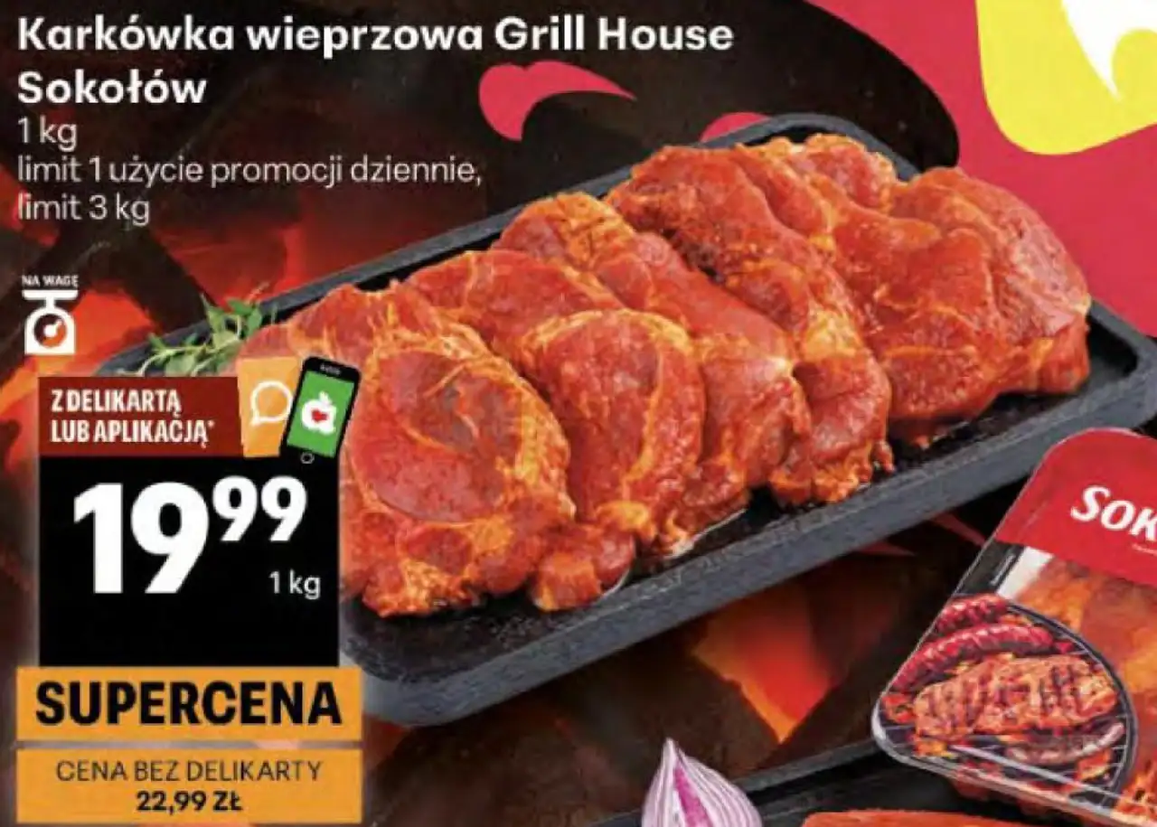 Karkówka wieprzowa Grill House Sokołów
