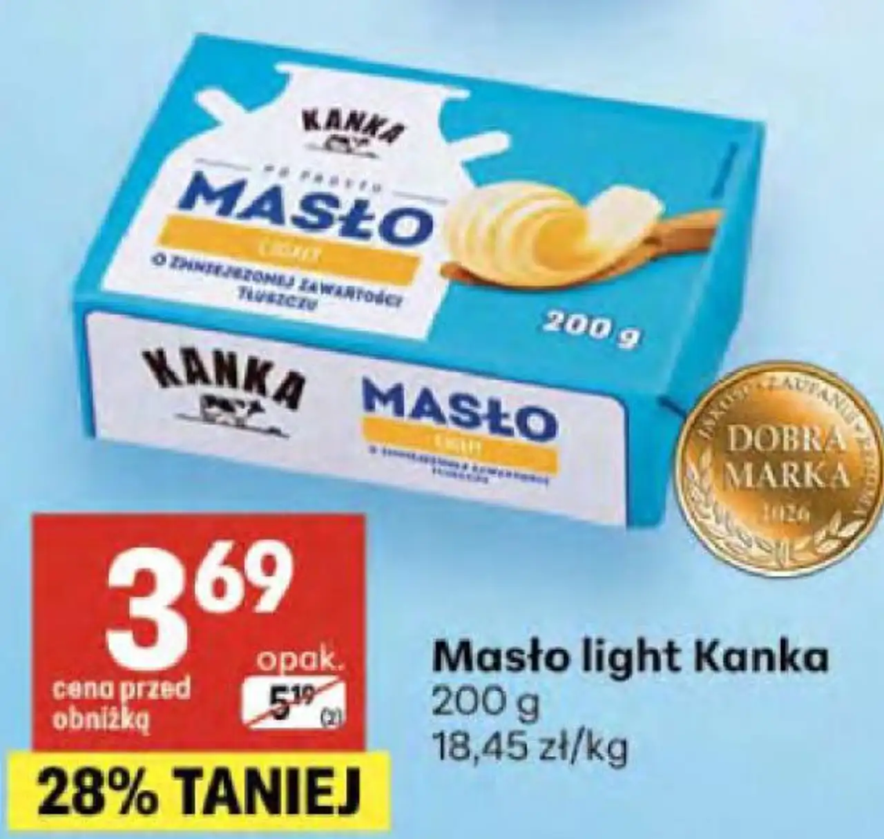 Masło light Kanka