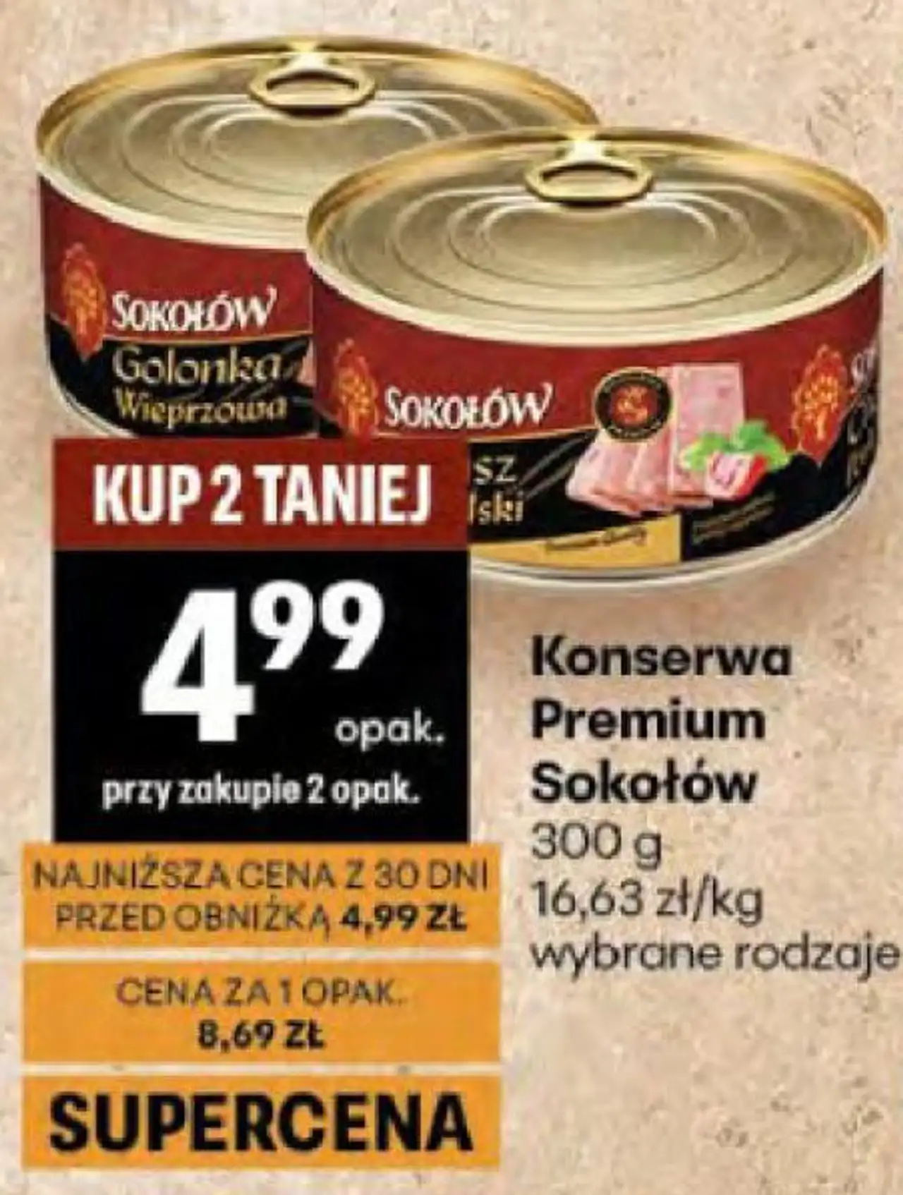 Konserwa Premium Sokołów
