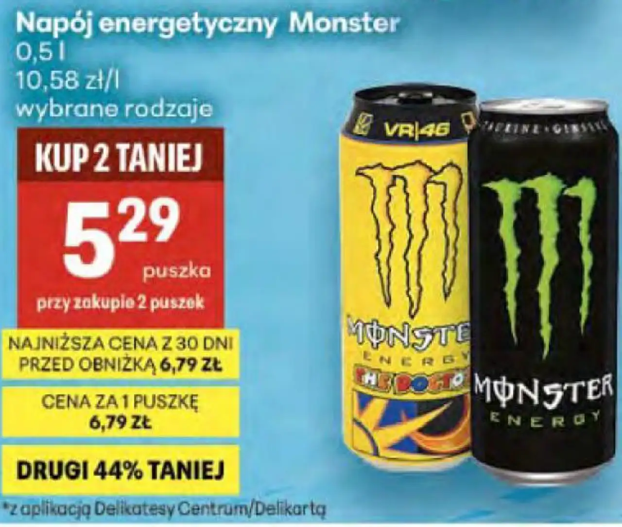 Napój energetyczny Monster
