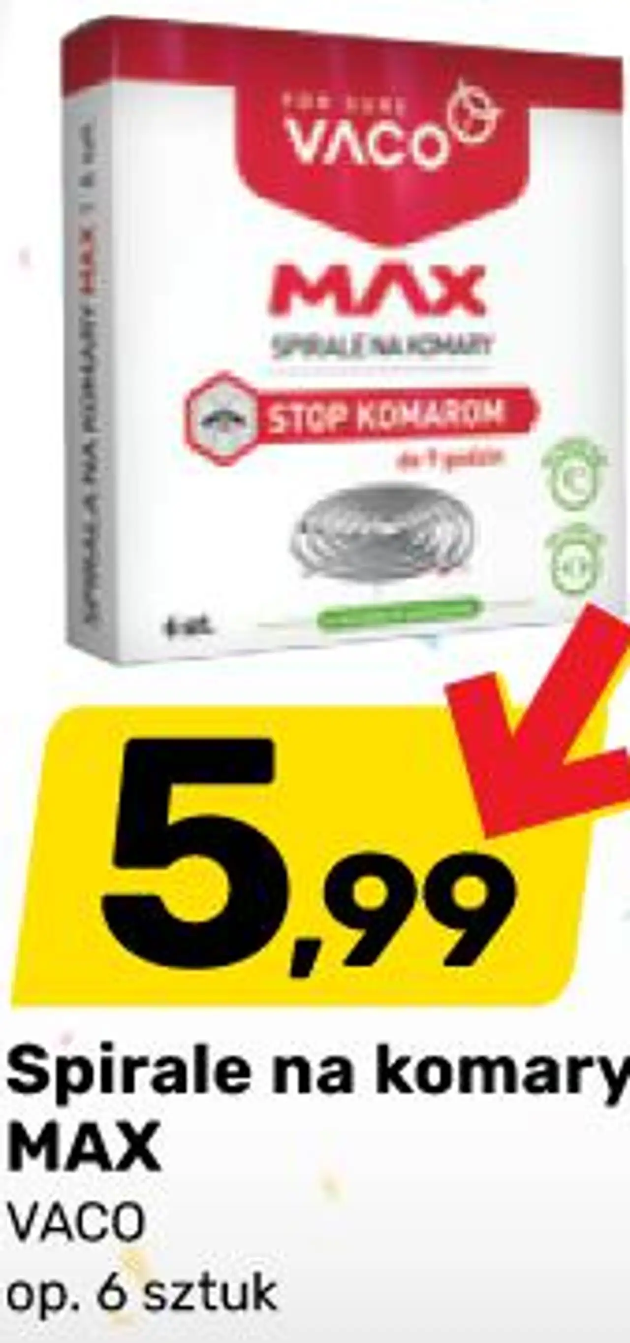Spirale na komary MAX VACO
