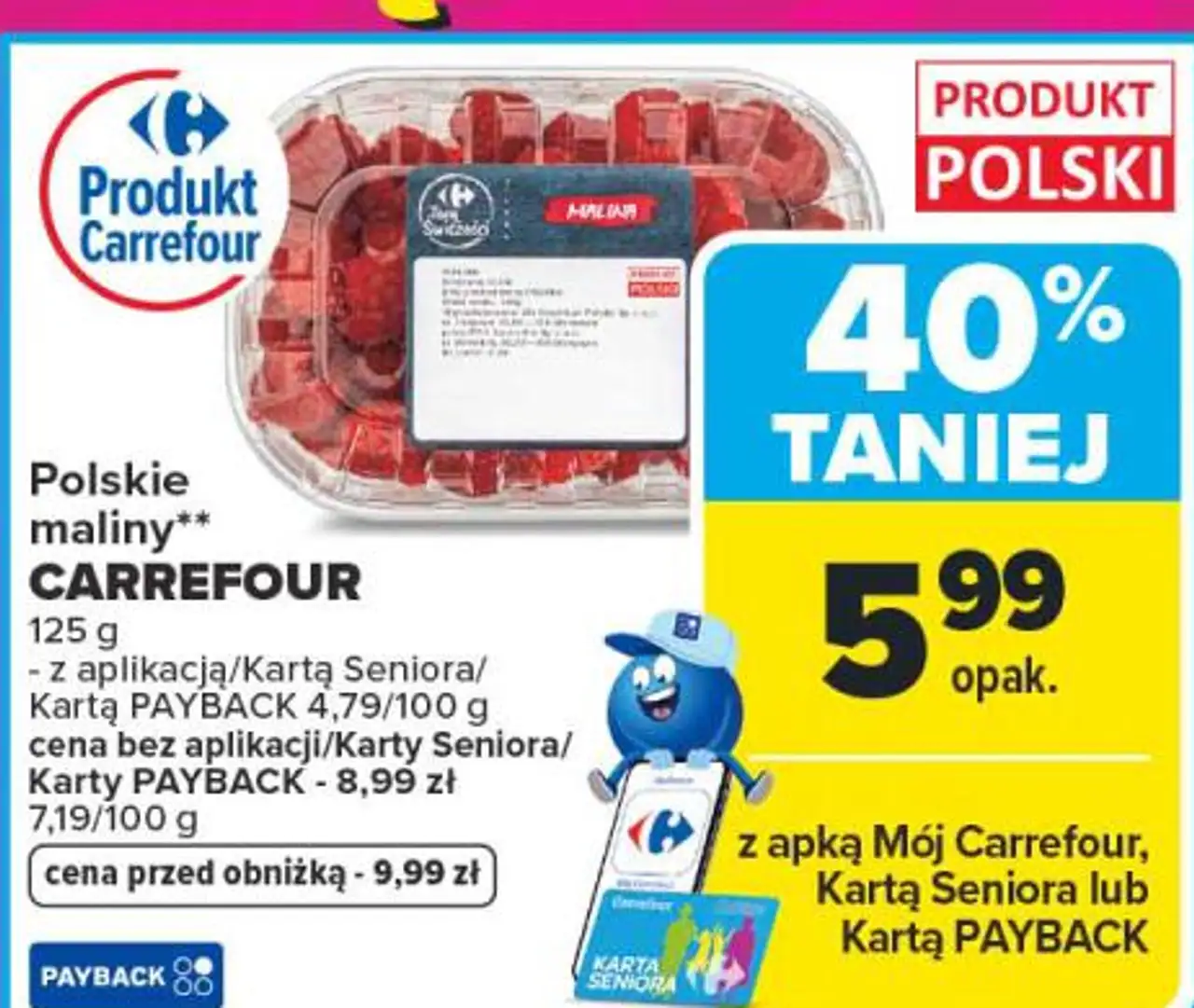 Polskie maliny CARREFOUR