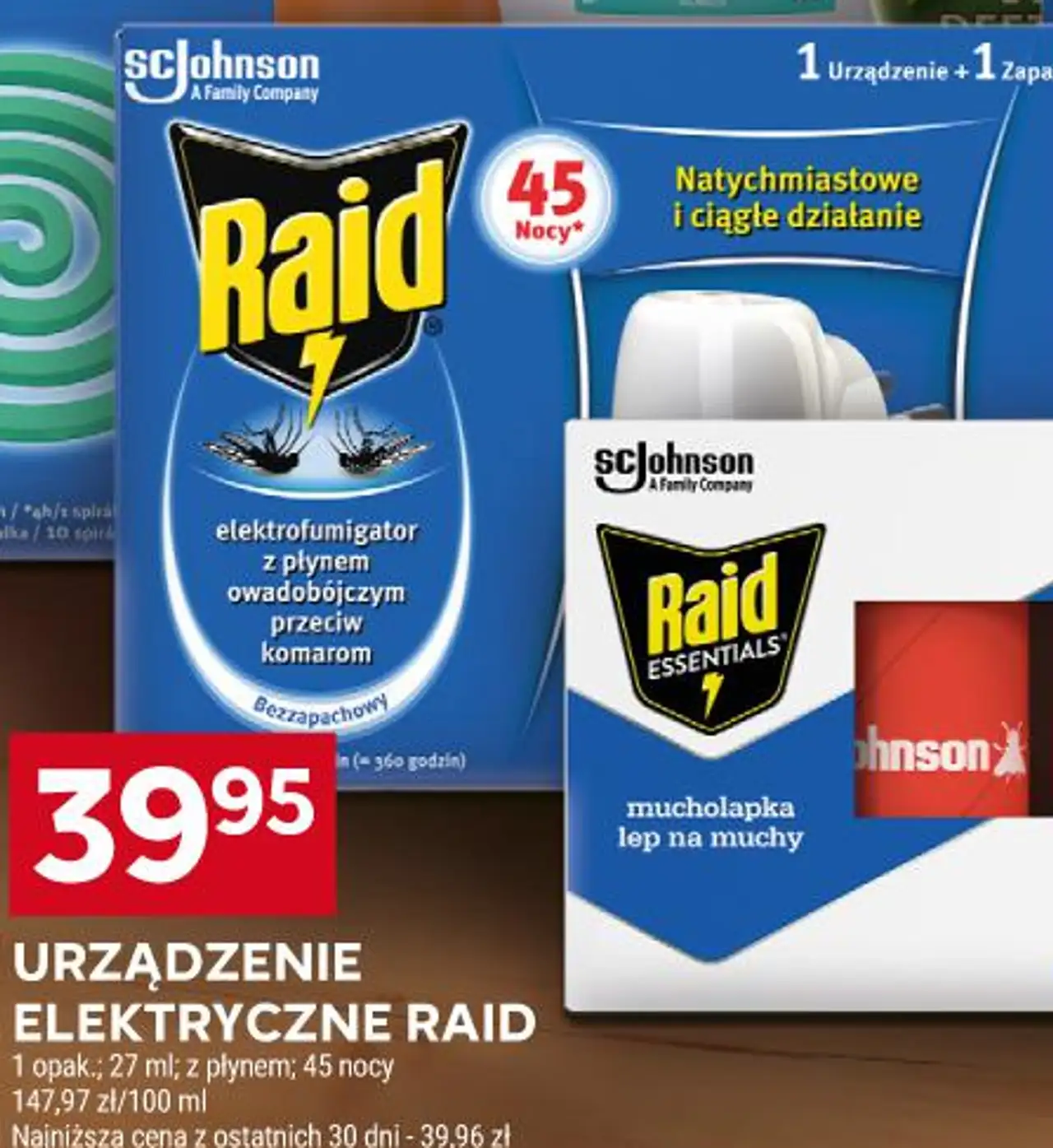 URZĄDZENIE ELEKTRYCZNE RAID