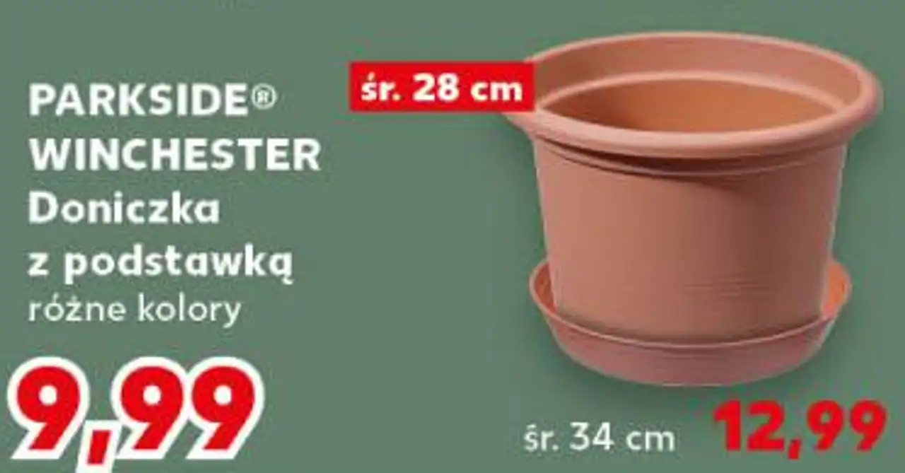 PARKSIDE / WINCHESTER Doniczka z podstawką