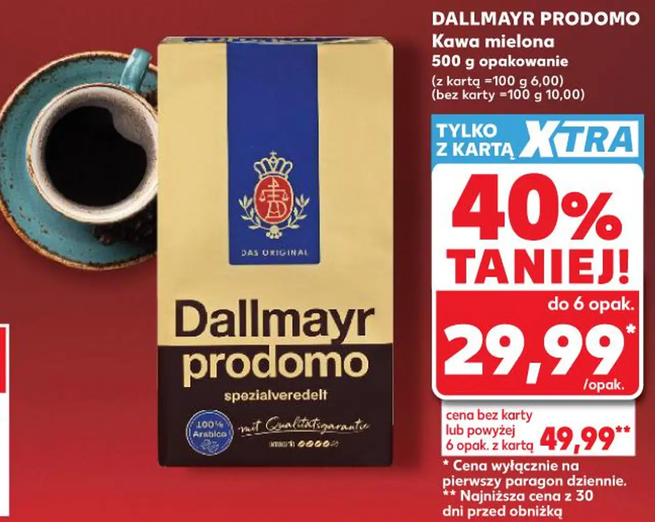 Dallmayr Prodomo Kawa mielona