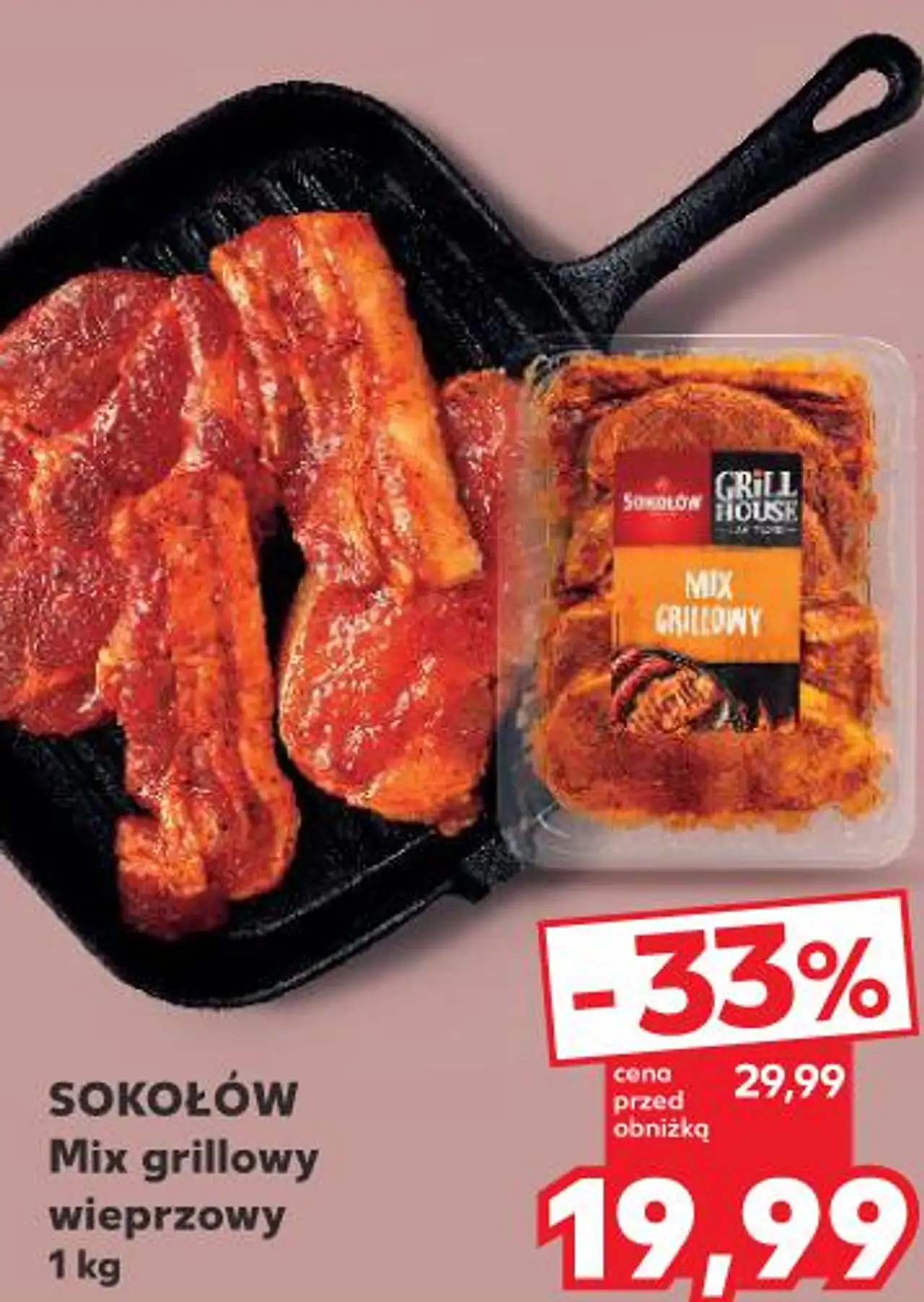 Sokołów Mix grillowy wieprzowy