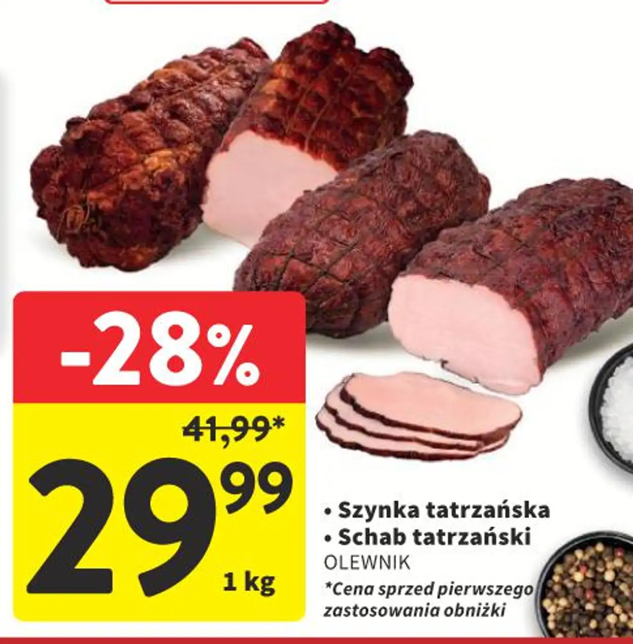 Szynka tatrzańska / Schab tatrzański Olewnik