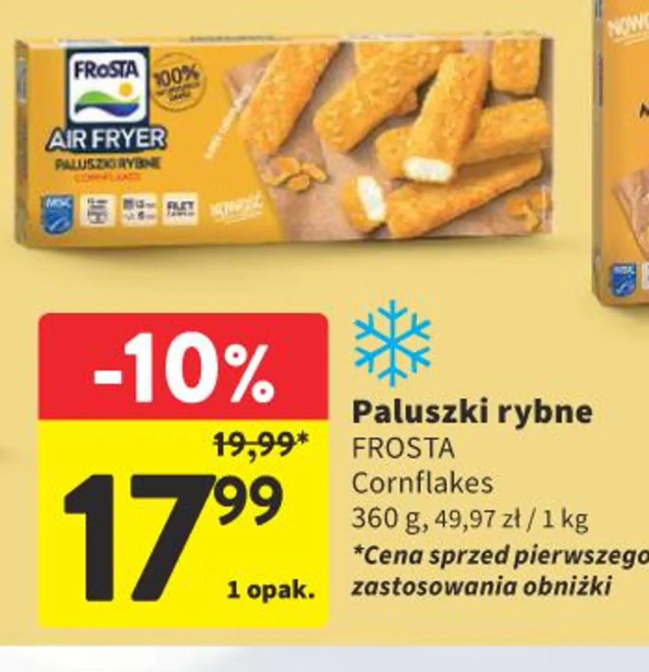 Paluszki rybne FROSTA Cornflakes