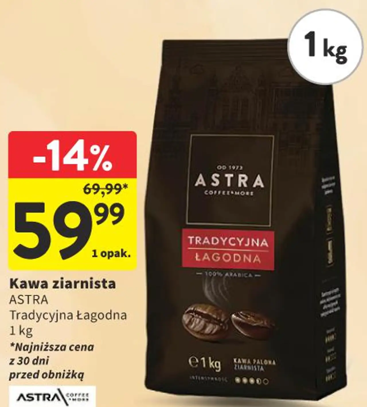 Astra Kawa ziarnista Tradycyjna Łagodna