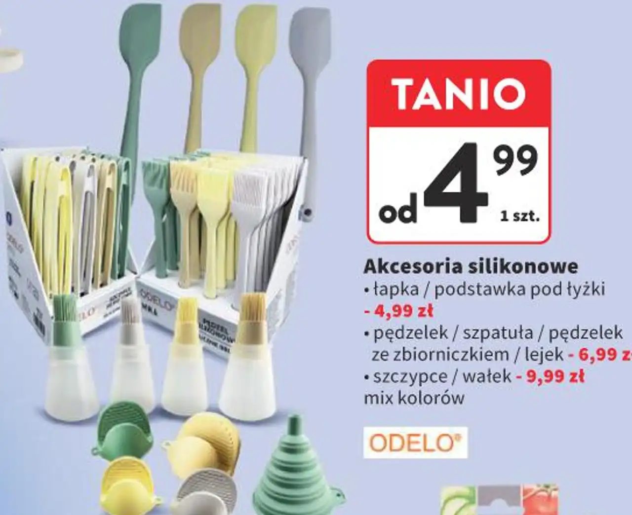 Akcesoria silikonowe ODELO