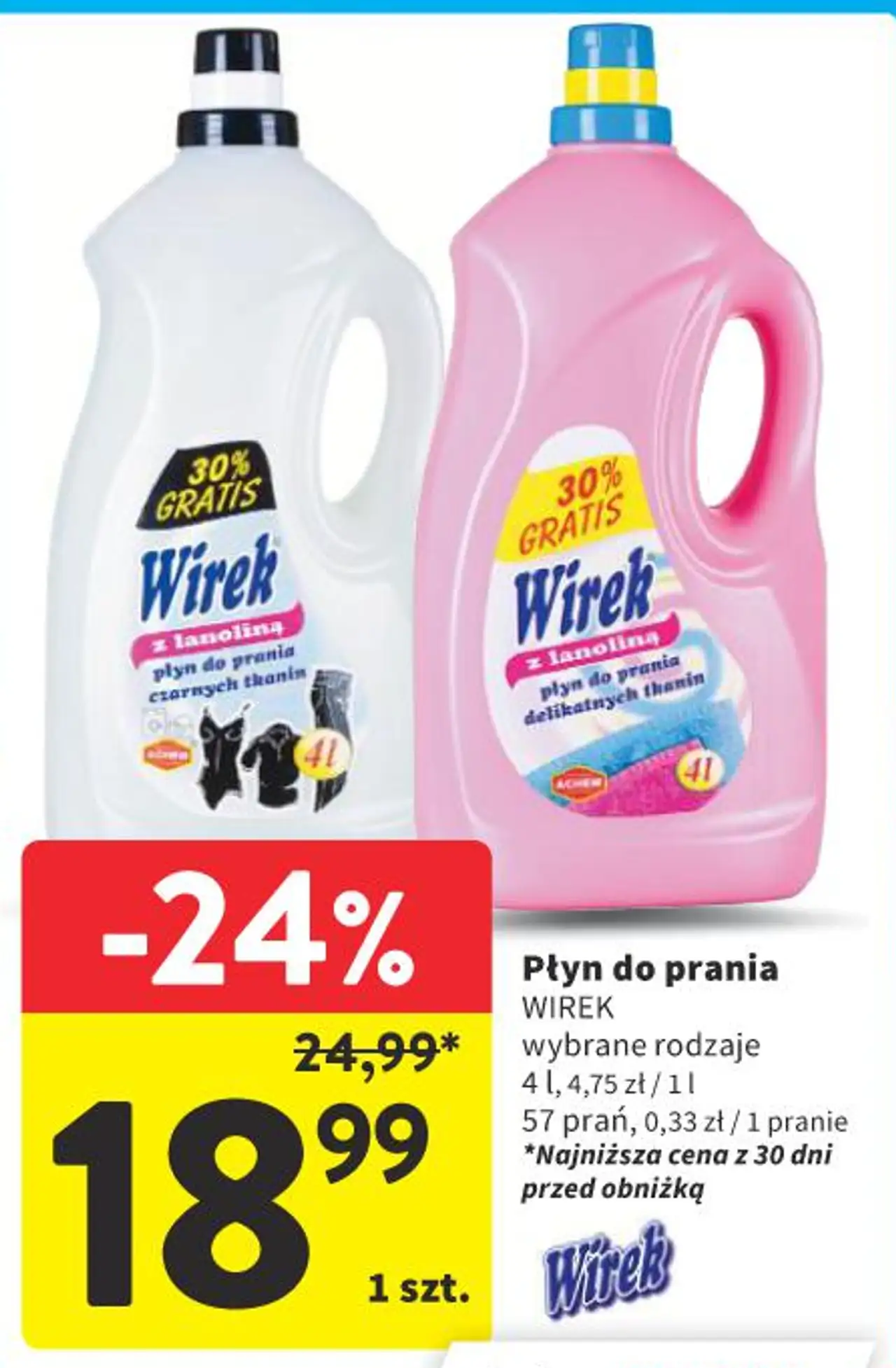 Płyn do prania WIREK