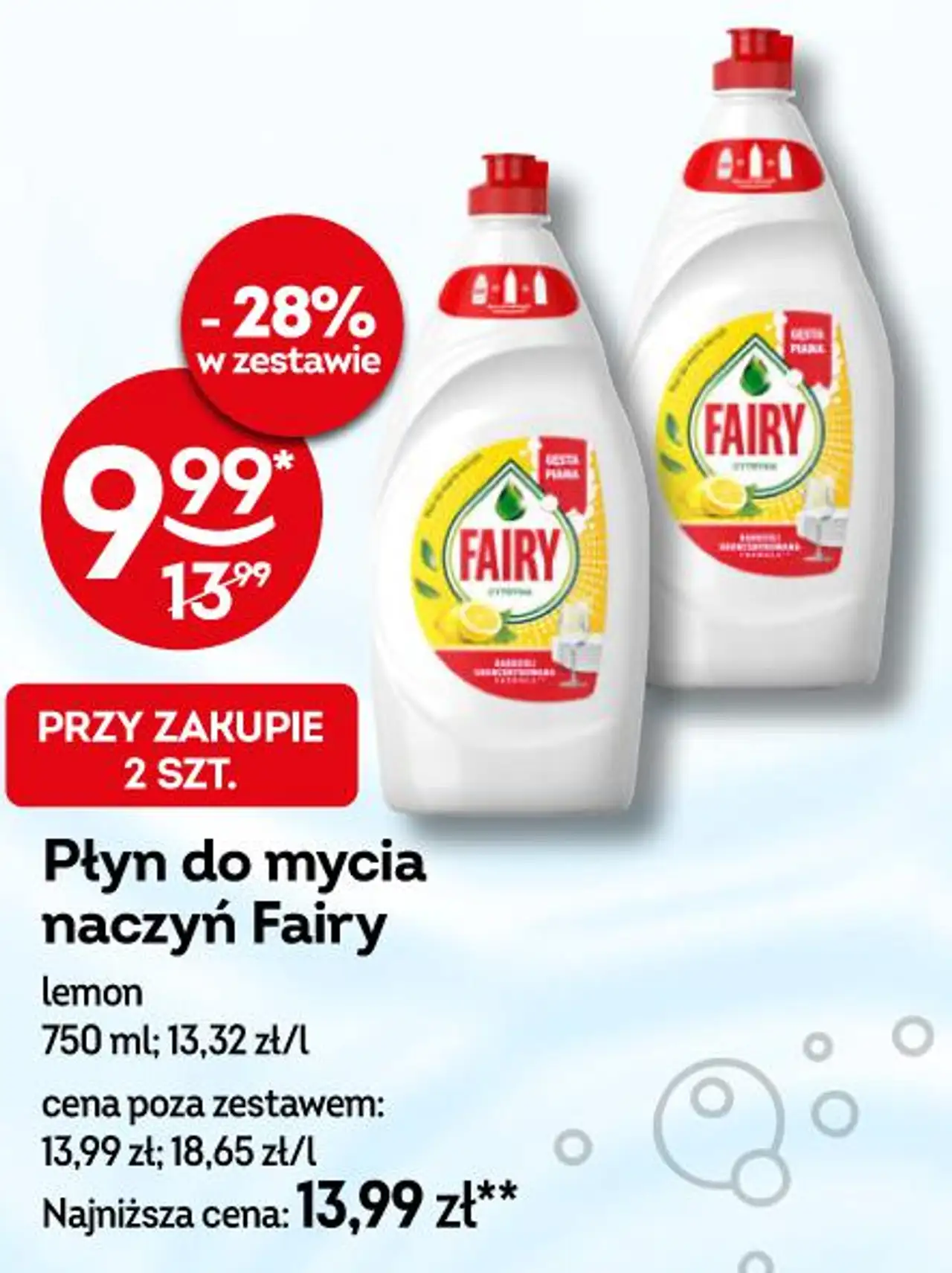 Płyn do mycia naczyń Fairy