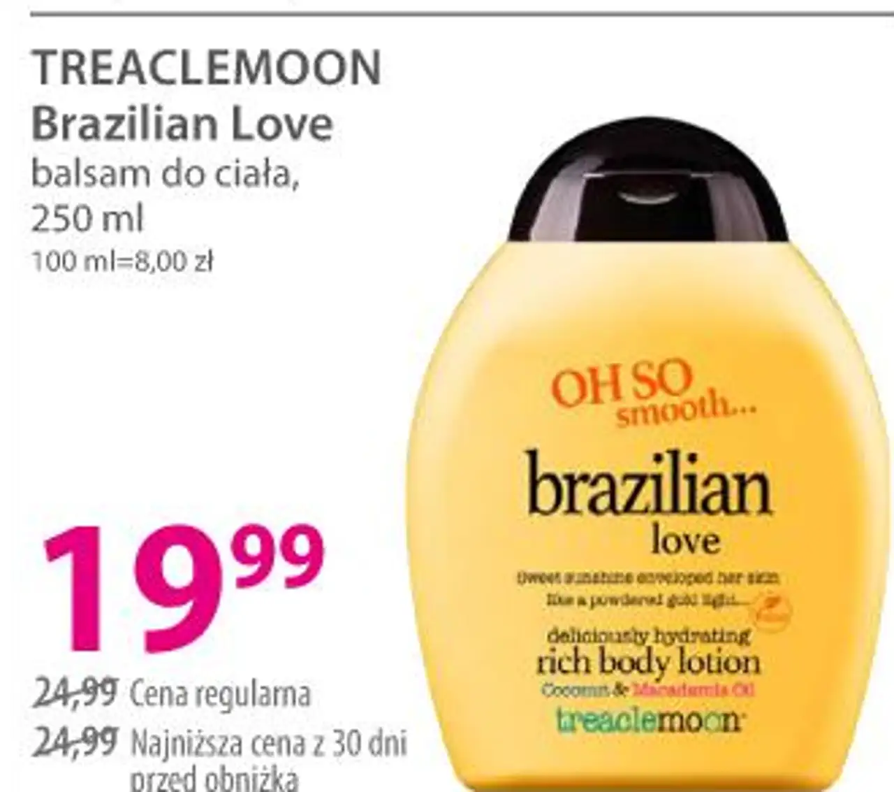 Treaclemoon Brazilian Love balsam do ciała