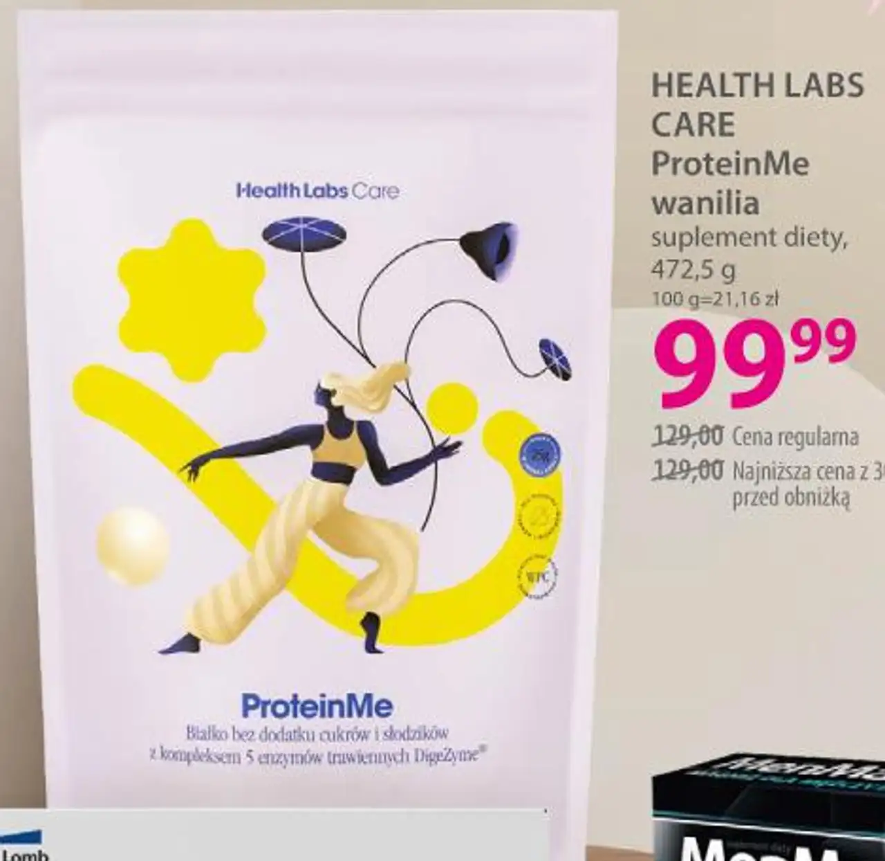 Health Labs Care ProteinMe wanilia suplement diety