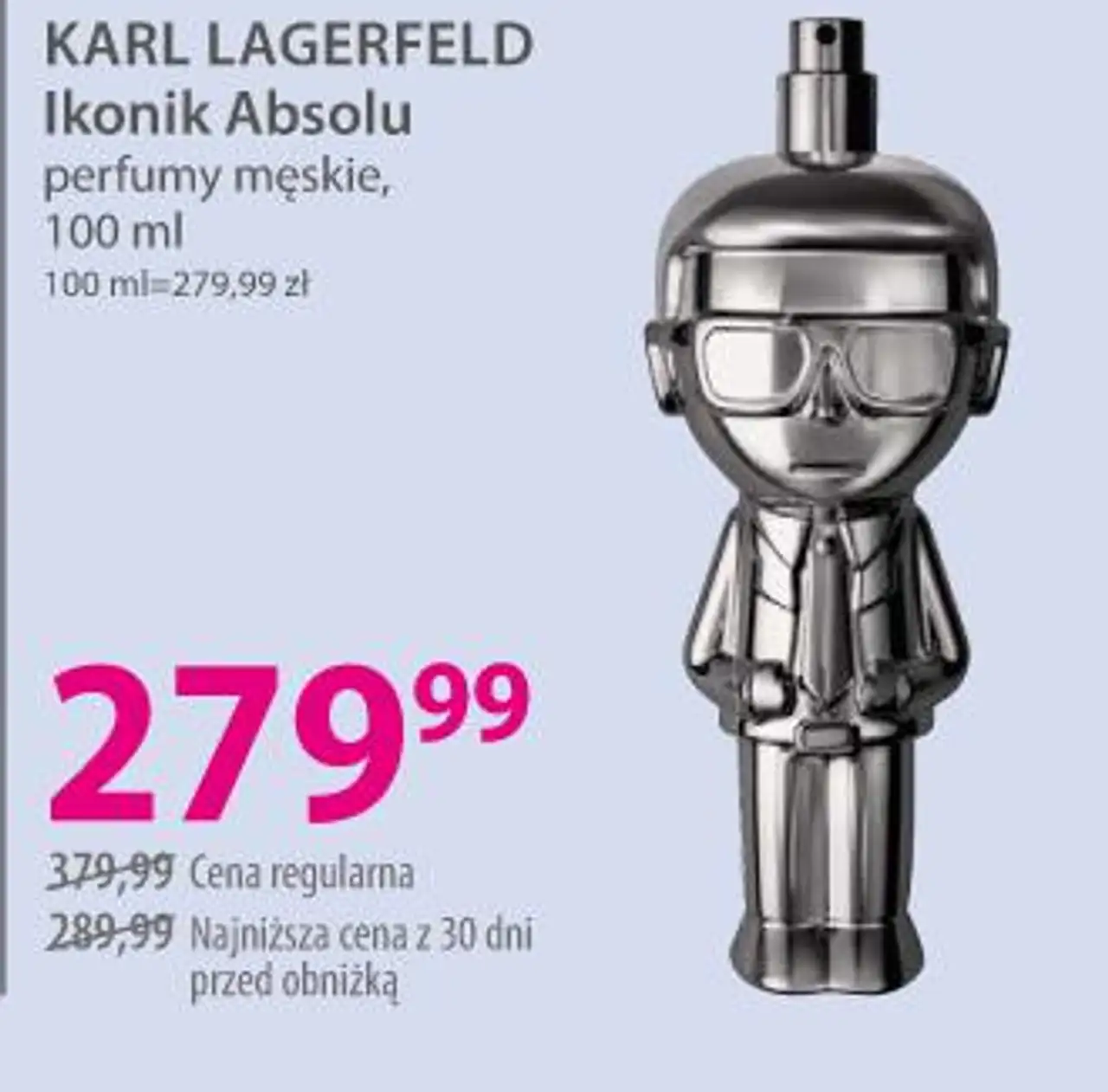KARL LAGERFELD Ikonik Absolu perfumy męskie, 100 ml