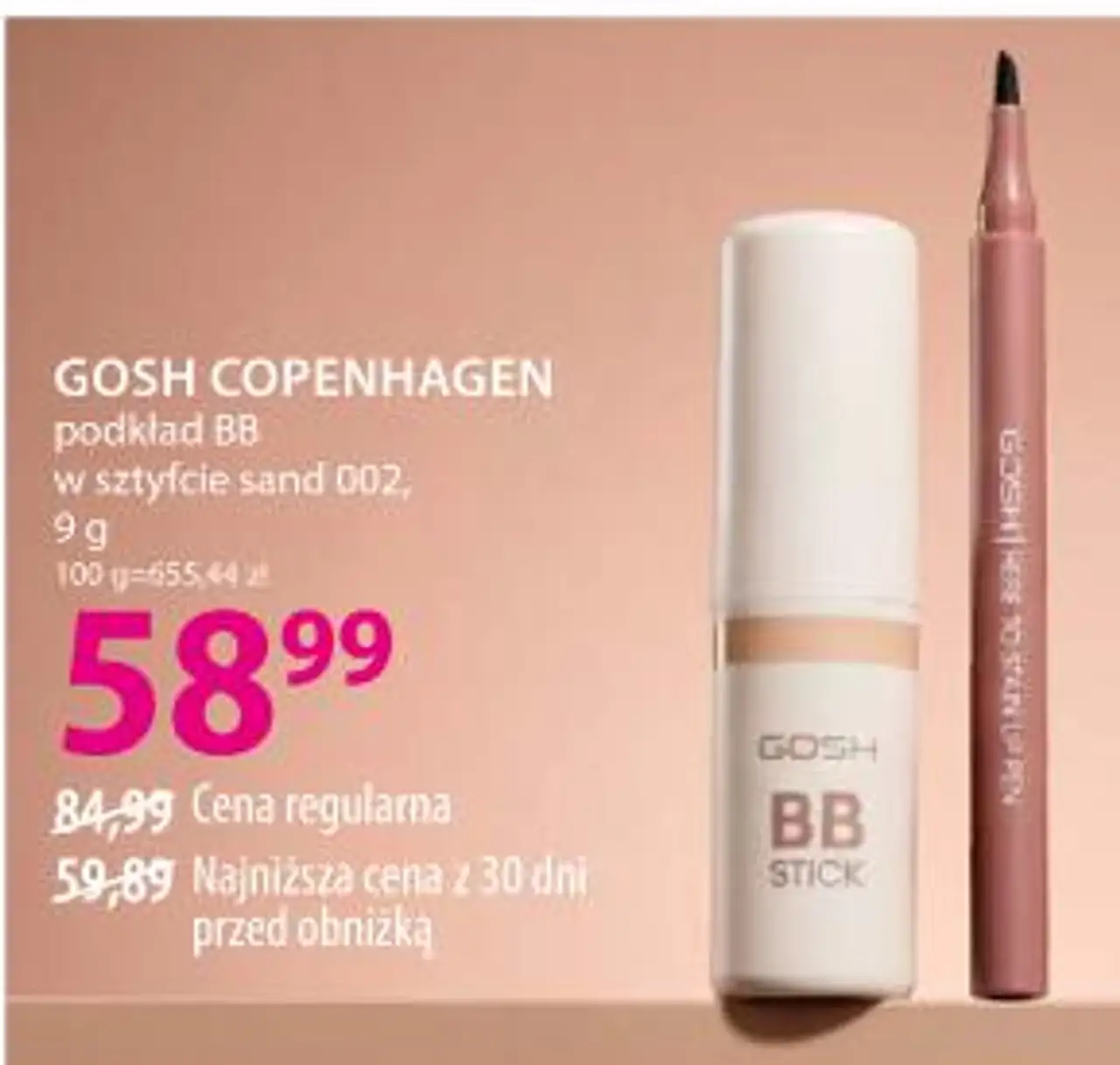 GOSH COPENHAGEN podkład BB w sztyfcie