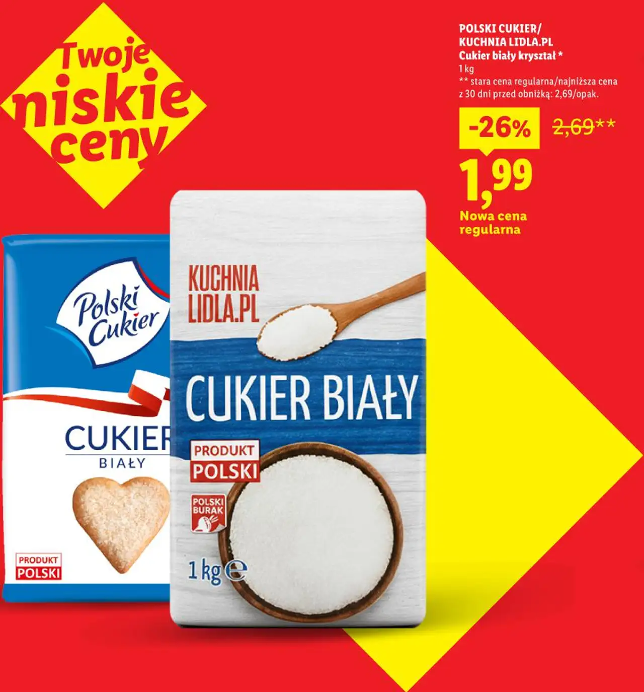 Polski Cukier / Kuchnia Lidla.pl Cukier biały kryształ