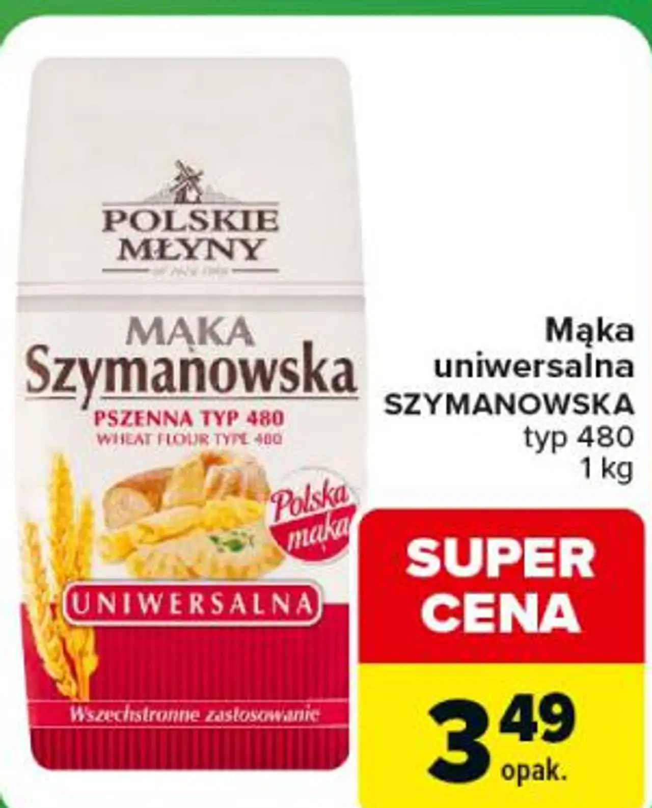 Mąka uniwersalna Szymanowska typ 480