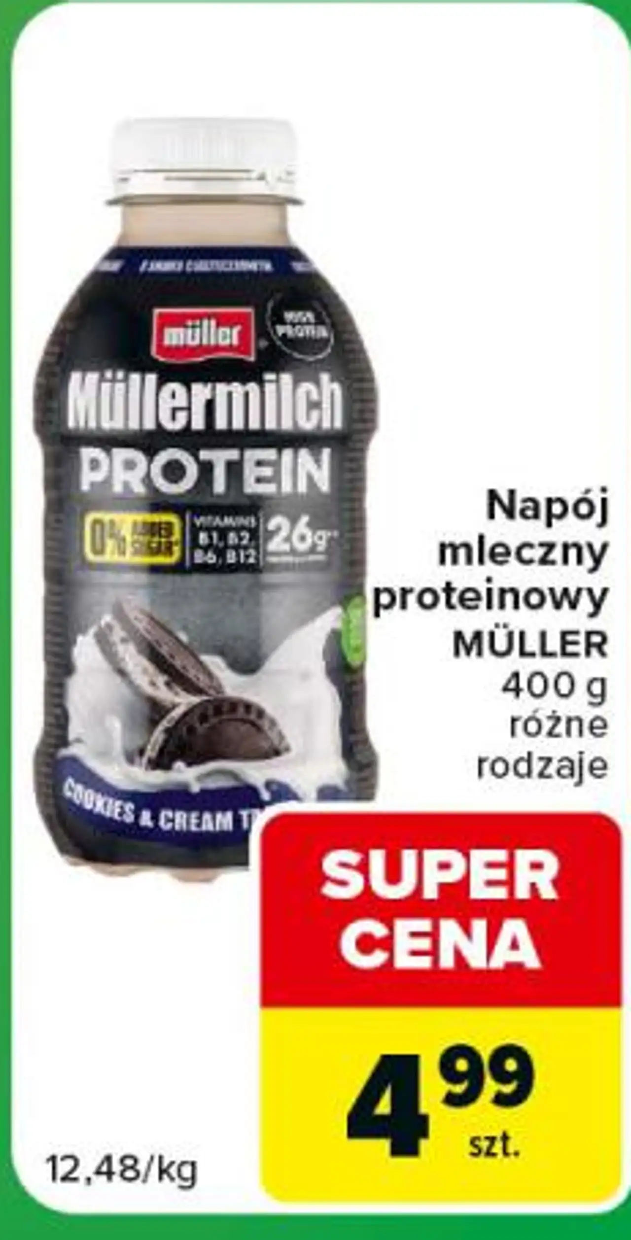 Napój mleczny proteinowy Müller 400 g